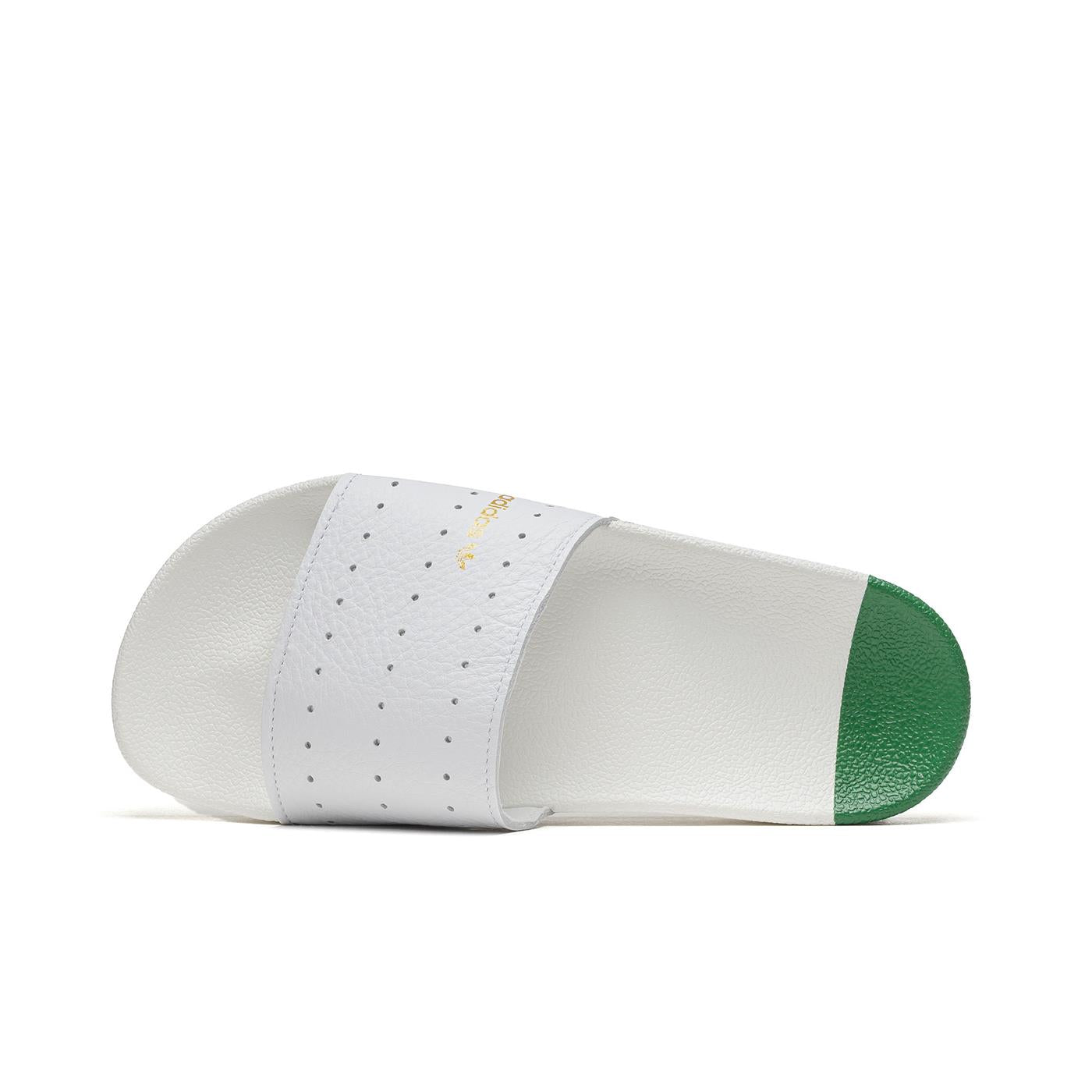 Adidas Adilette Ftwr White/Green/Ftwr White  - H00571
