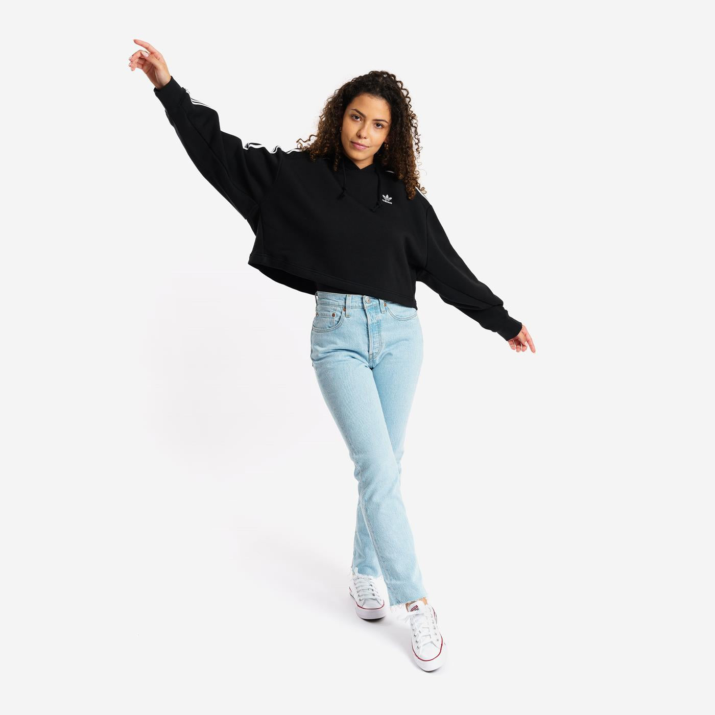 Adidas Short Hoodie Black - HC2016