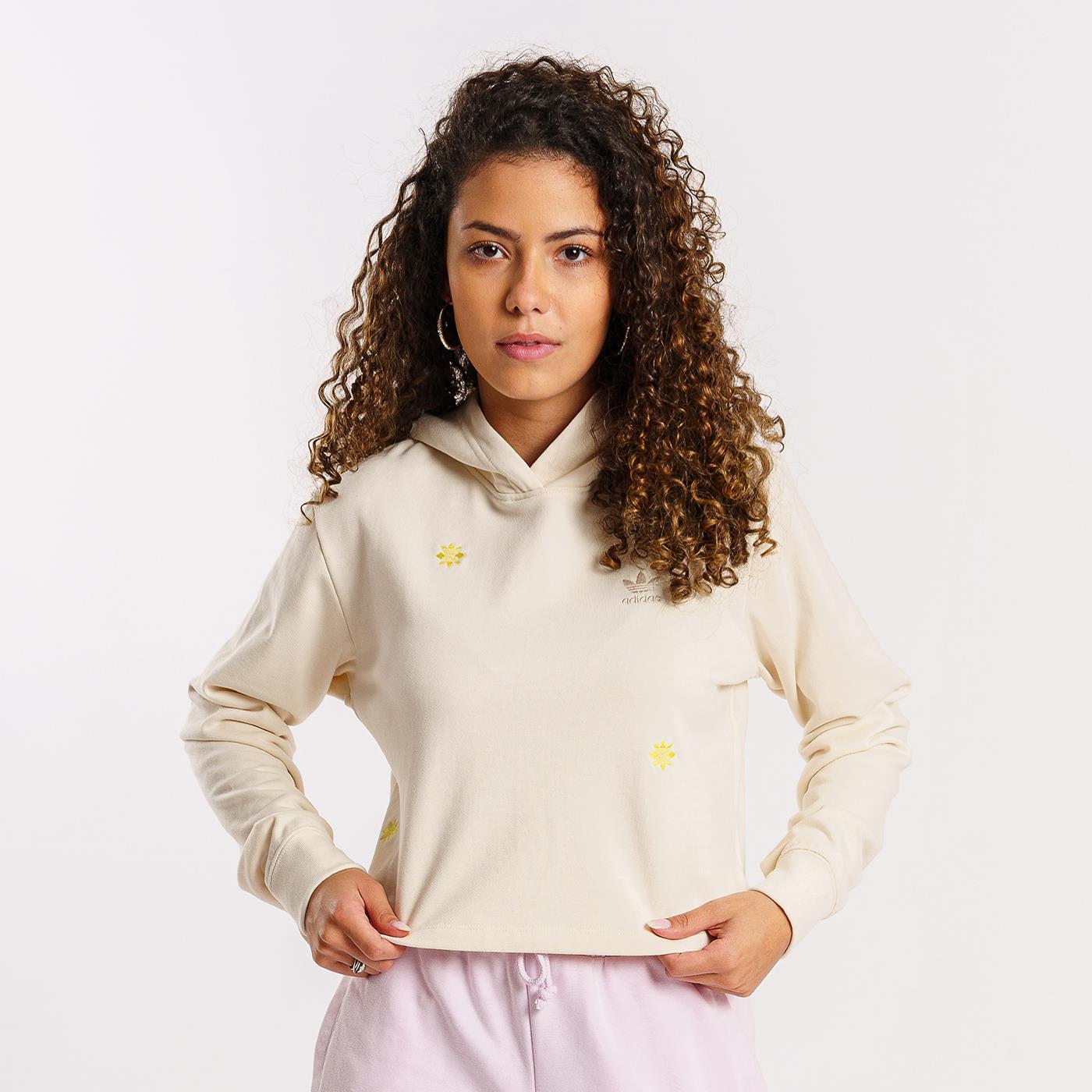 Adidas Cropped Hoodie Non Dyed - HD2774