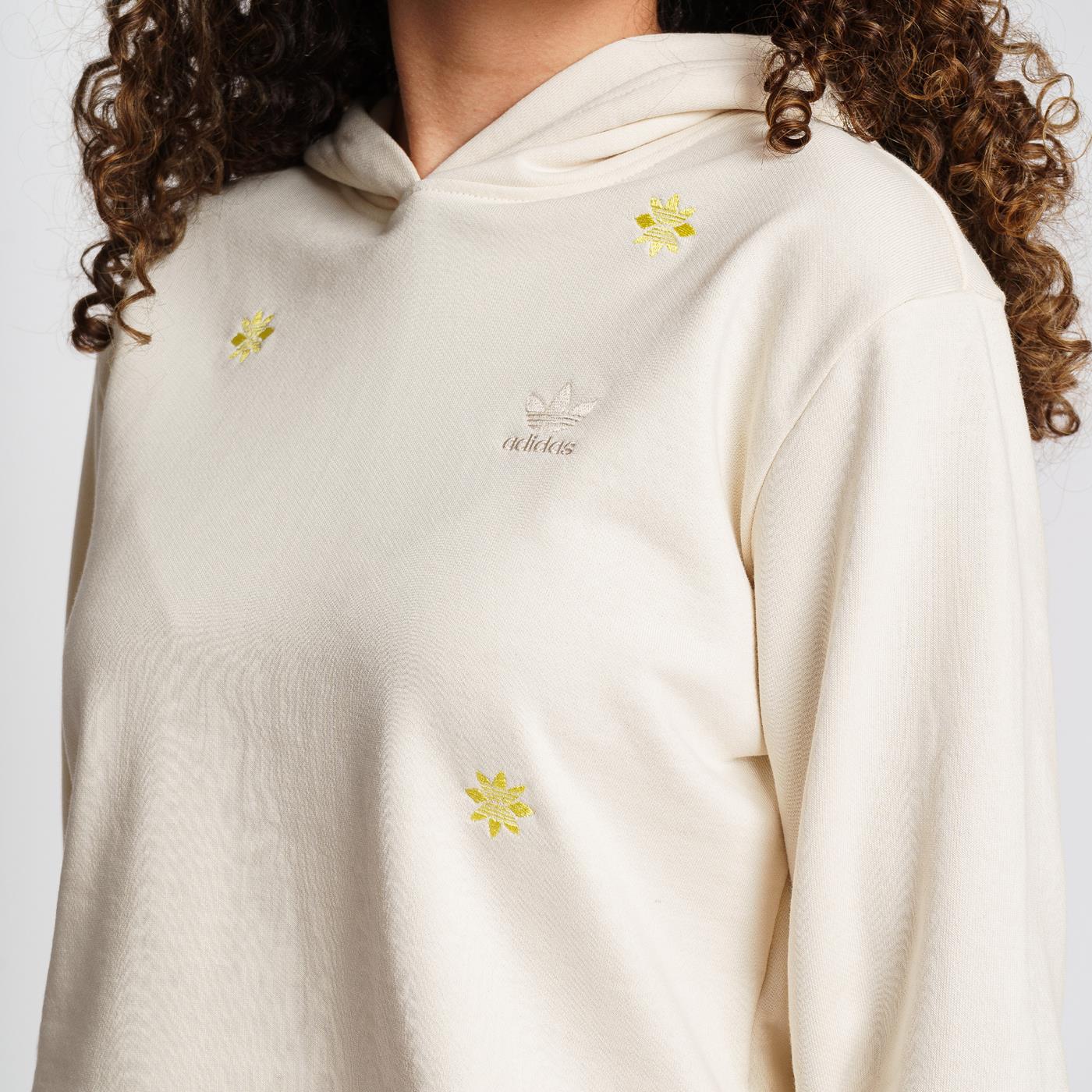 Adidas Cropped Hoodie Non Dyed - HD2774