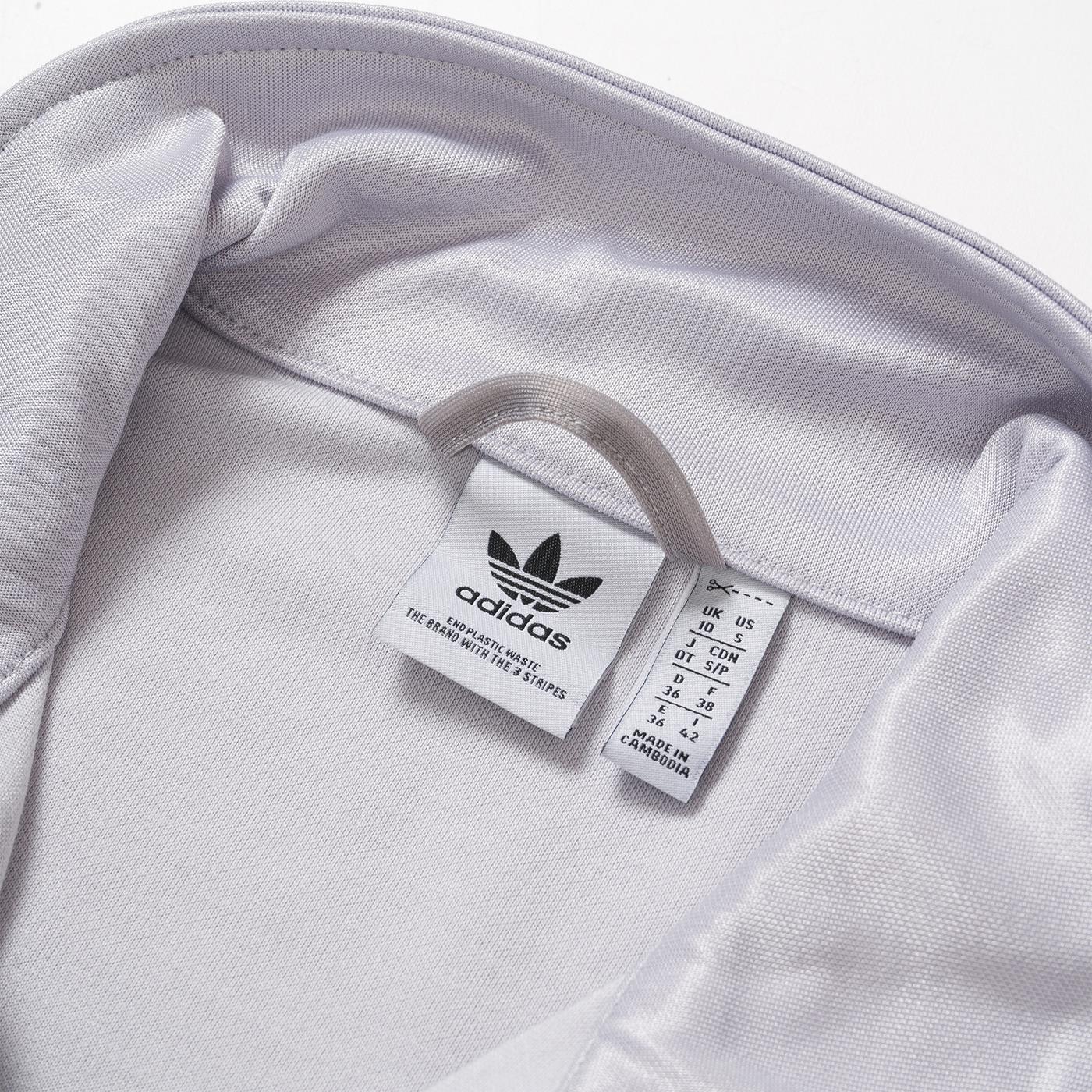 Adidas Track Top Metallic Silver - HF7532