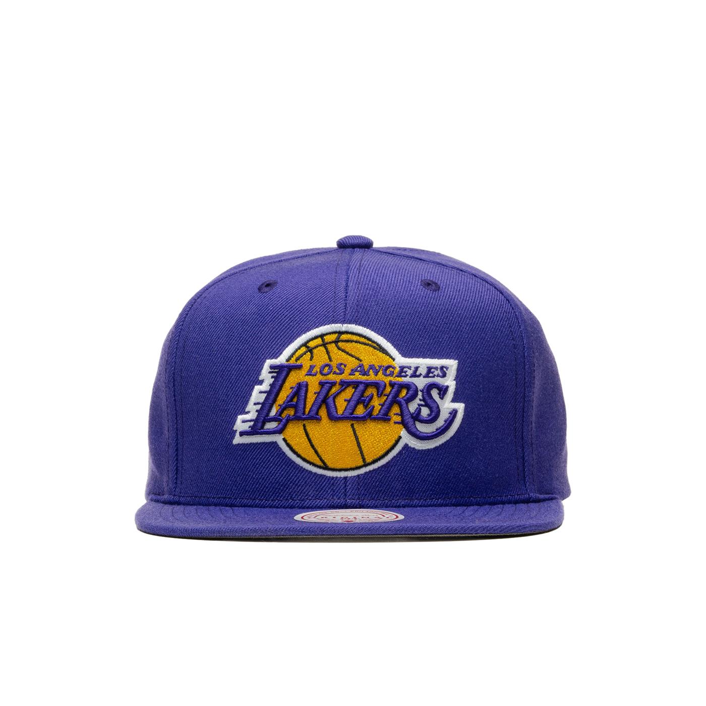 Mitchell & Ness Team Ground 2.0 Snapback LA Lakers - HHSS3256-LALPURPLE