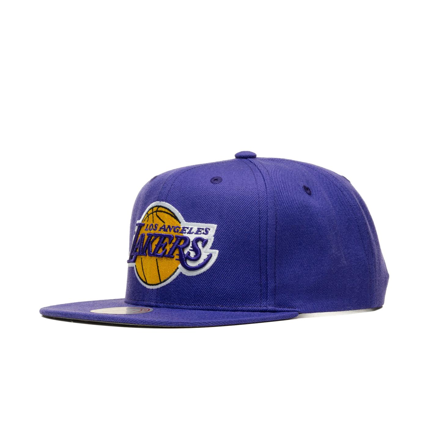 Mitchell & Ness Team Ground 2.0 Snapback LA Lakers - HHSS3256-LALPURPLE