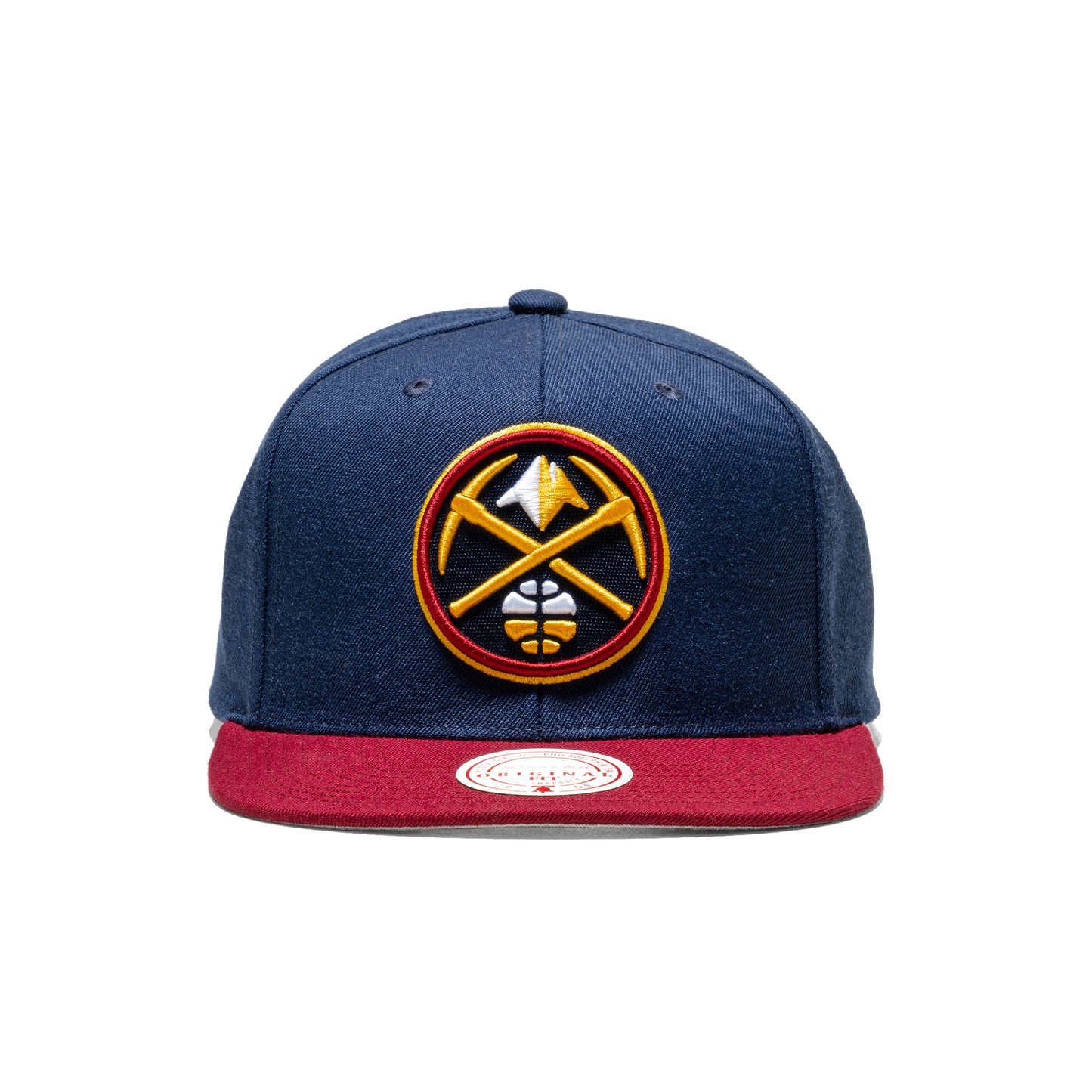 Mitchell & Ness Team 2 Tone 2.0 Snapback Denver Nuggets - HHSS3264-DNUNYRD