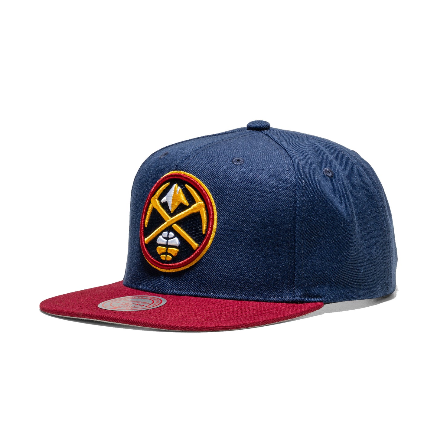 Mitchell & Ness Team 2 Tone 2.0 Snapback Denver Nuggets - HHSS3264-DNUNYRD