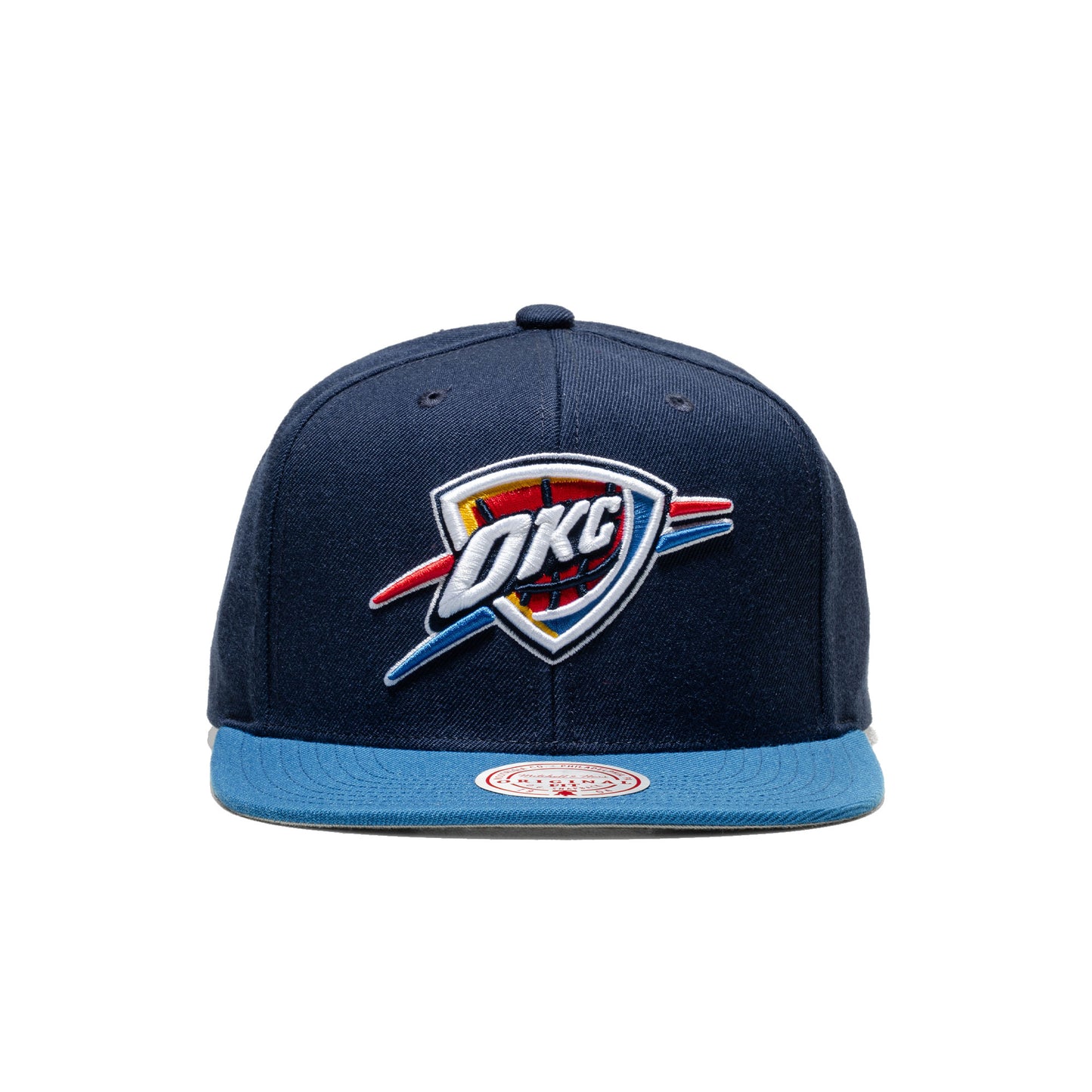 Mitchell & Ness Team 2 Tone 2.0 Snapback OKC - HHSS3264-OCTNYLB
