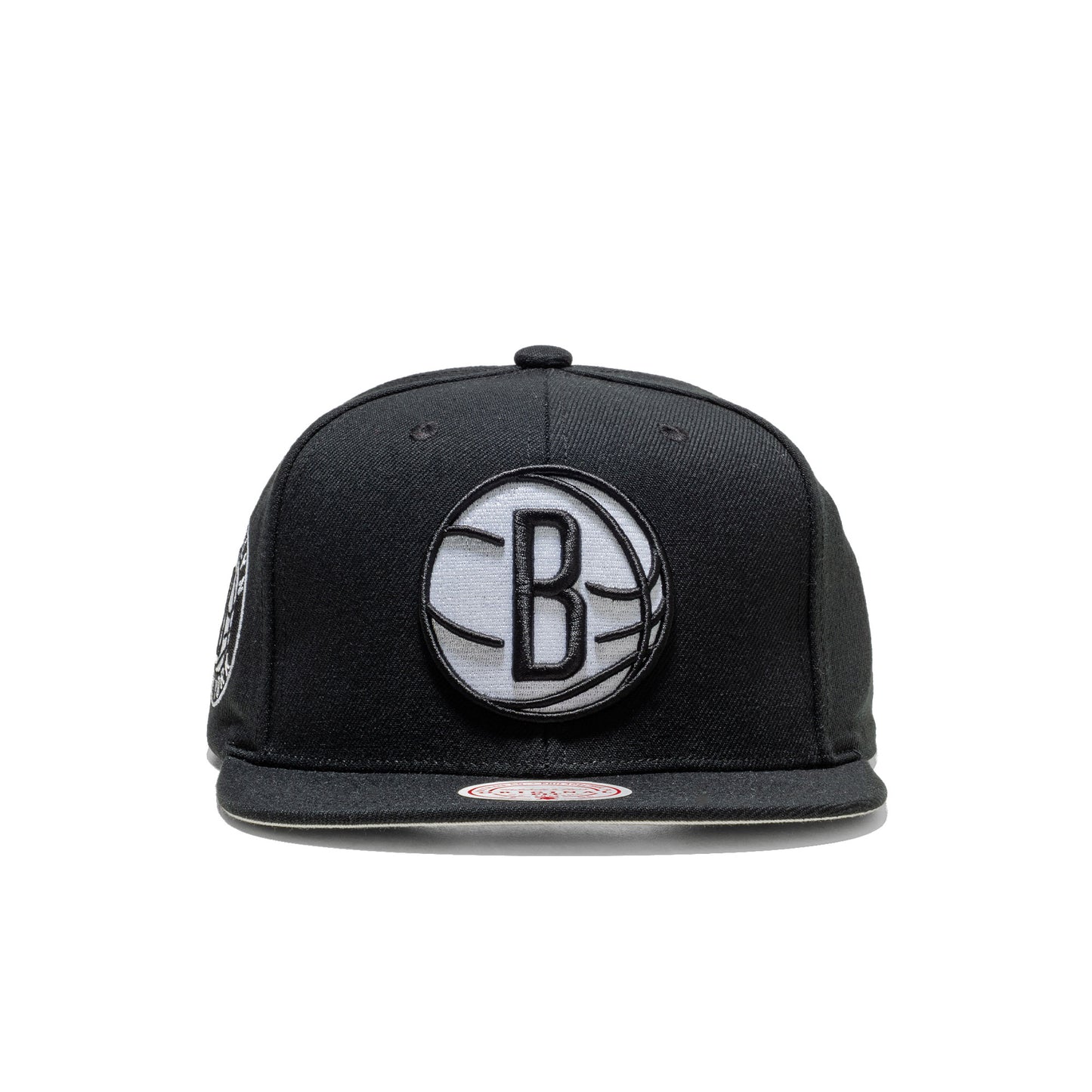 Mitchell & Ness Evergreen Black/White Snapback Nets - HS8547-BNEBLCK