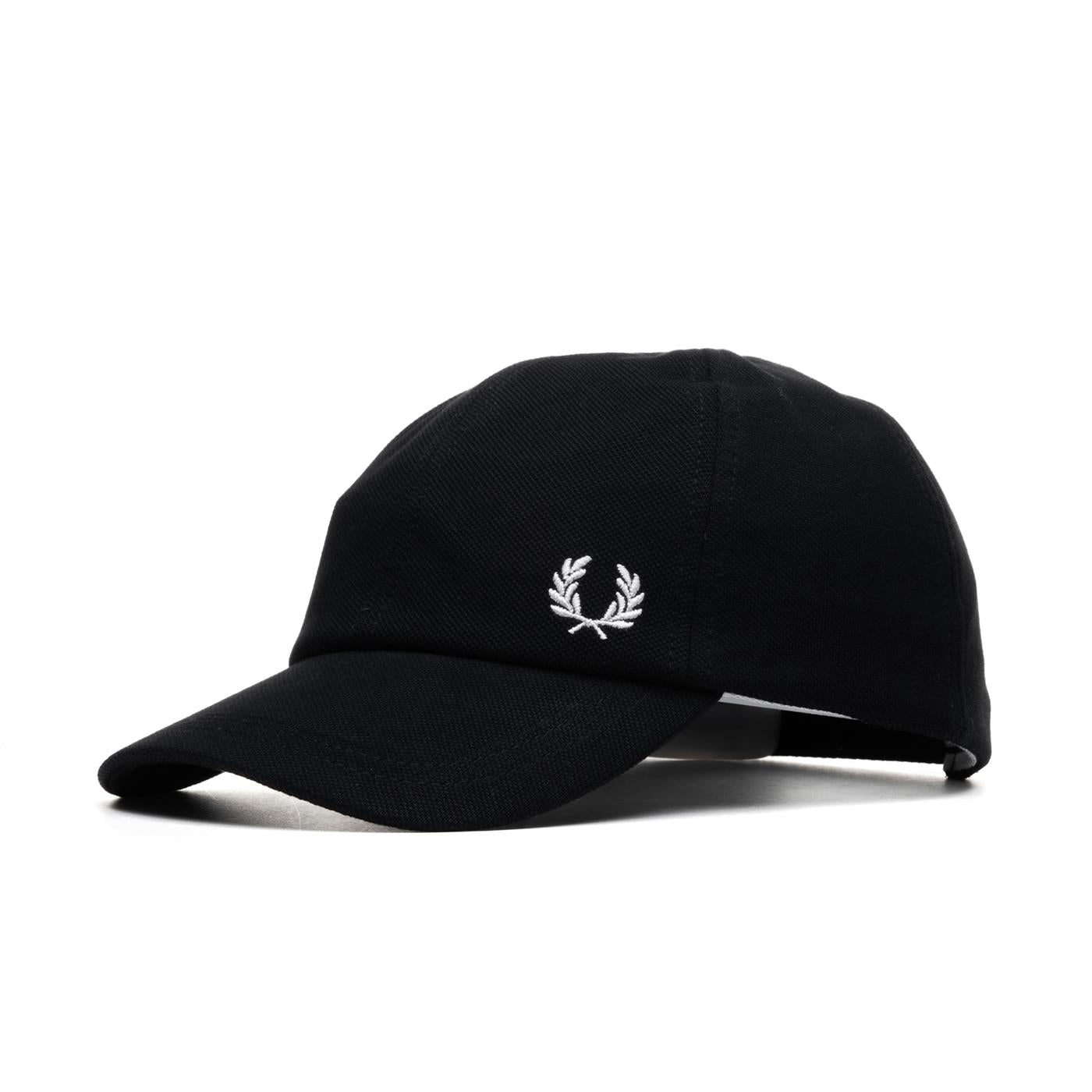 Fred Perry Classic Pique Cap Black - HW1650-464