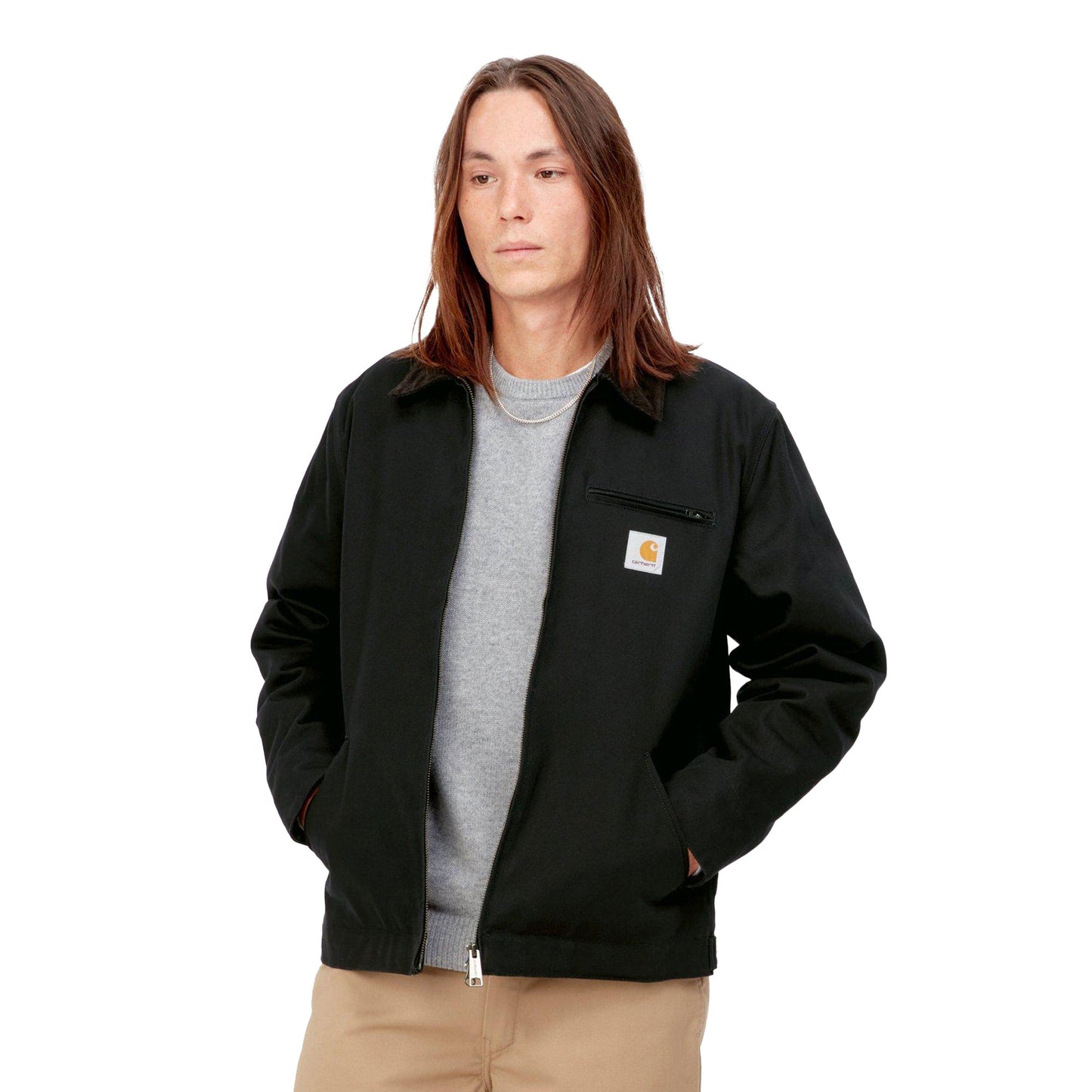 Carhartt WIP Detroit Jacket Black/Black rigid - I01526400E01