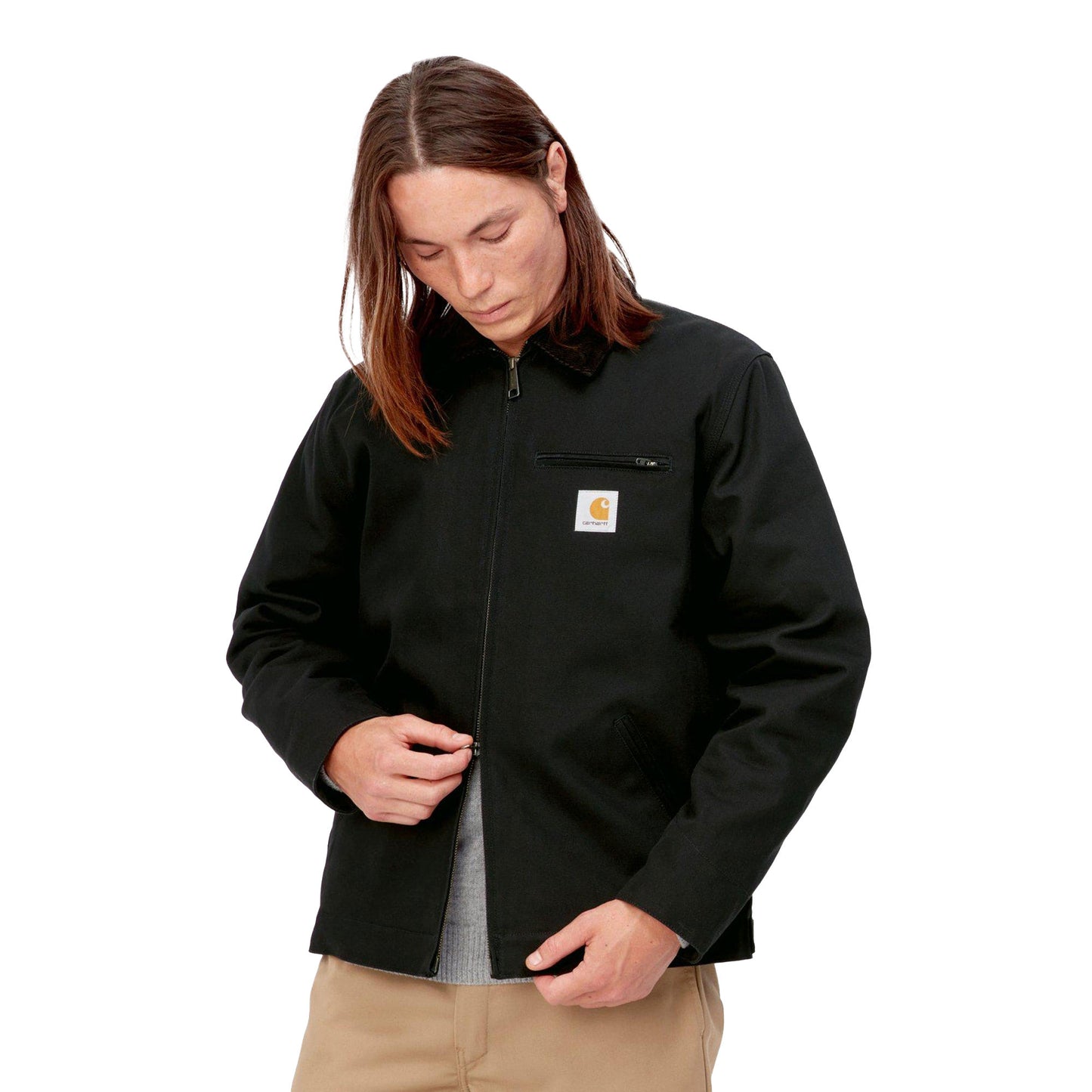 Carhartt WIP Detroit Jacket Black/Black rigid - I01526400E01