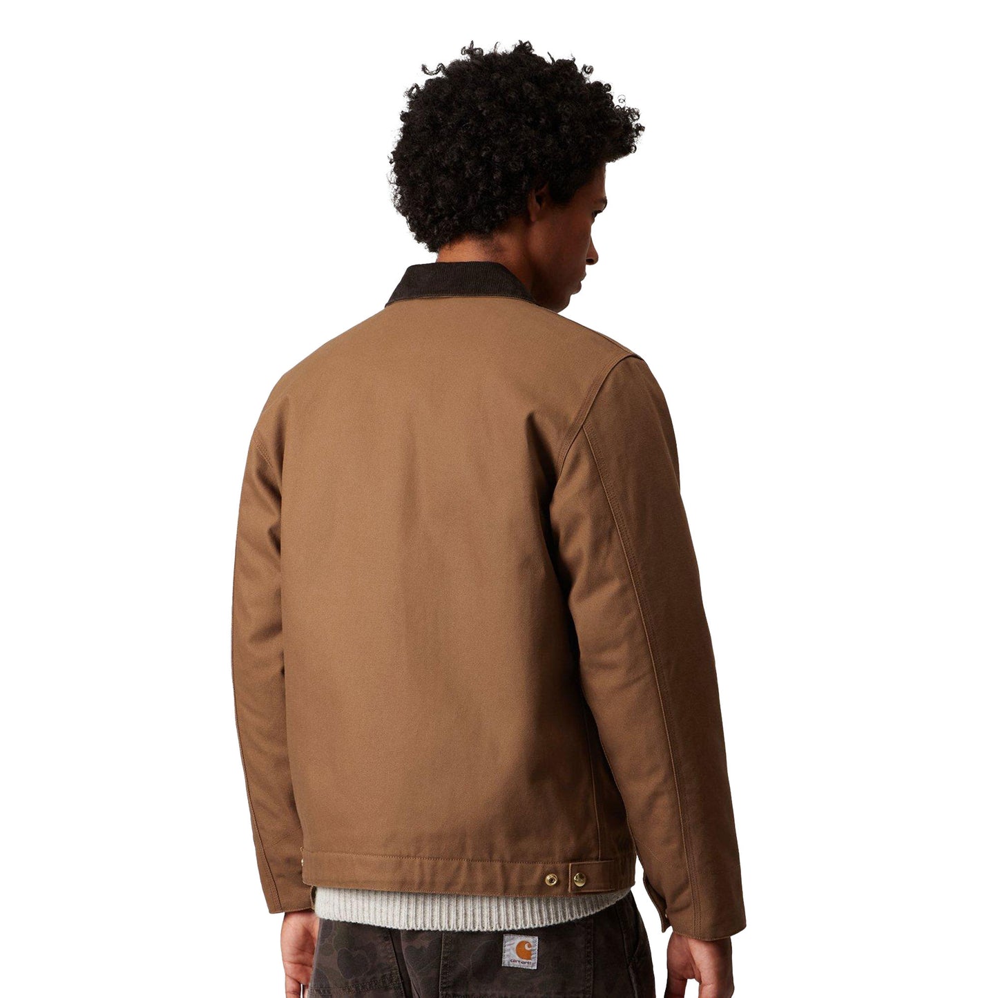 Carhartt WIP Detroit Jacket Hamilton Brown/Tobacco rigid - I01526400S01