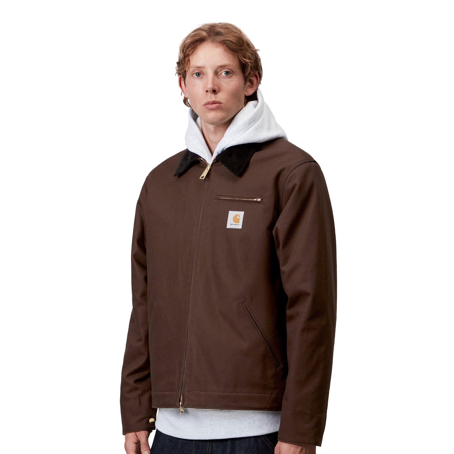 Carhartt WIP Detroit Jacket Tobacco/Black rigid - I0152641YL01