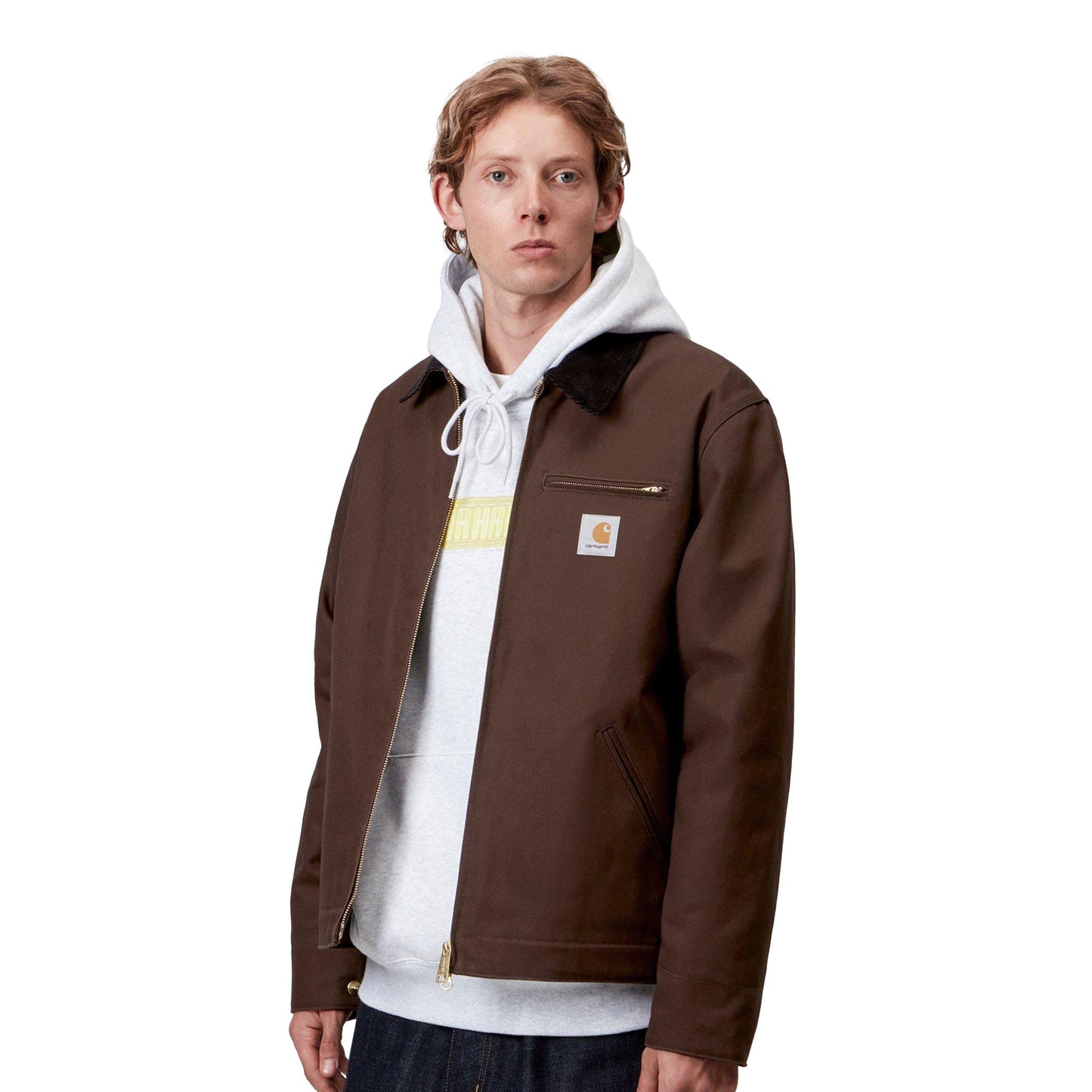 Carhartt WIP Detroit Jacket Tobacco/Black rigid - I0152641YL01