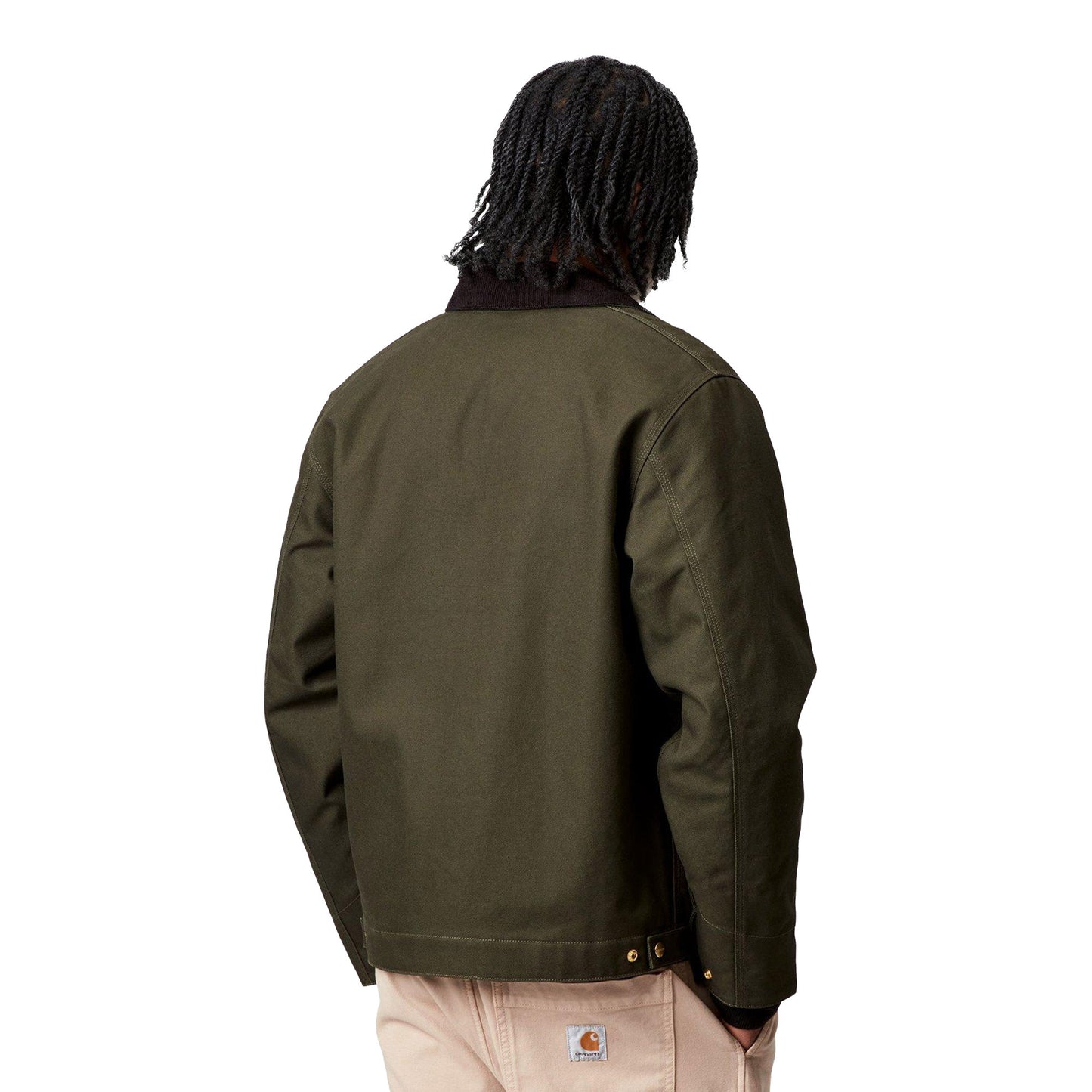 Carhartt WIP Detroit Jacket Olive/Black rigid - I0152643CM01
