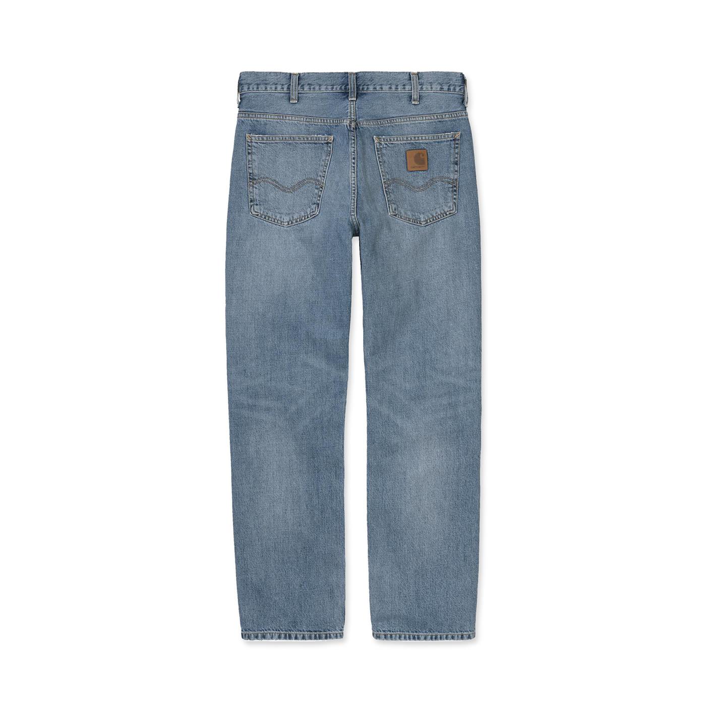 Carhartt WIP Marlow Pant Blue Worn Bleached - I02302901WJ