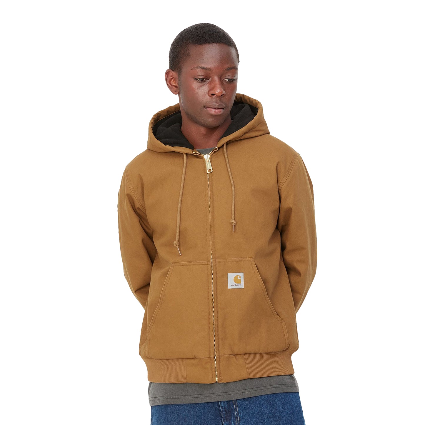 Carhartt WIP Active Jacket Hamilton Brown rigid