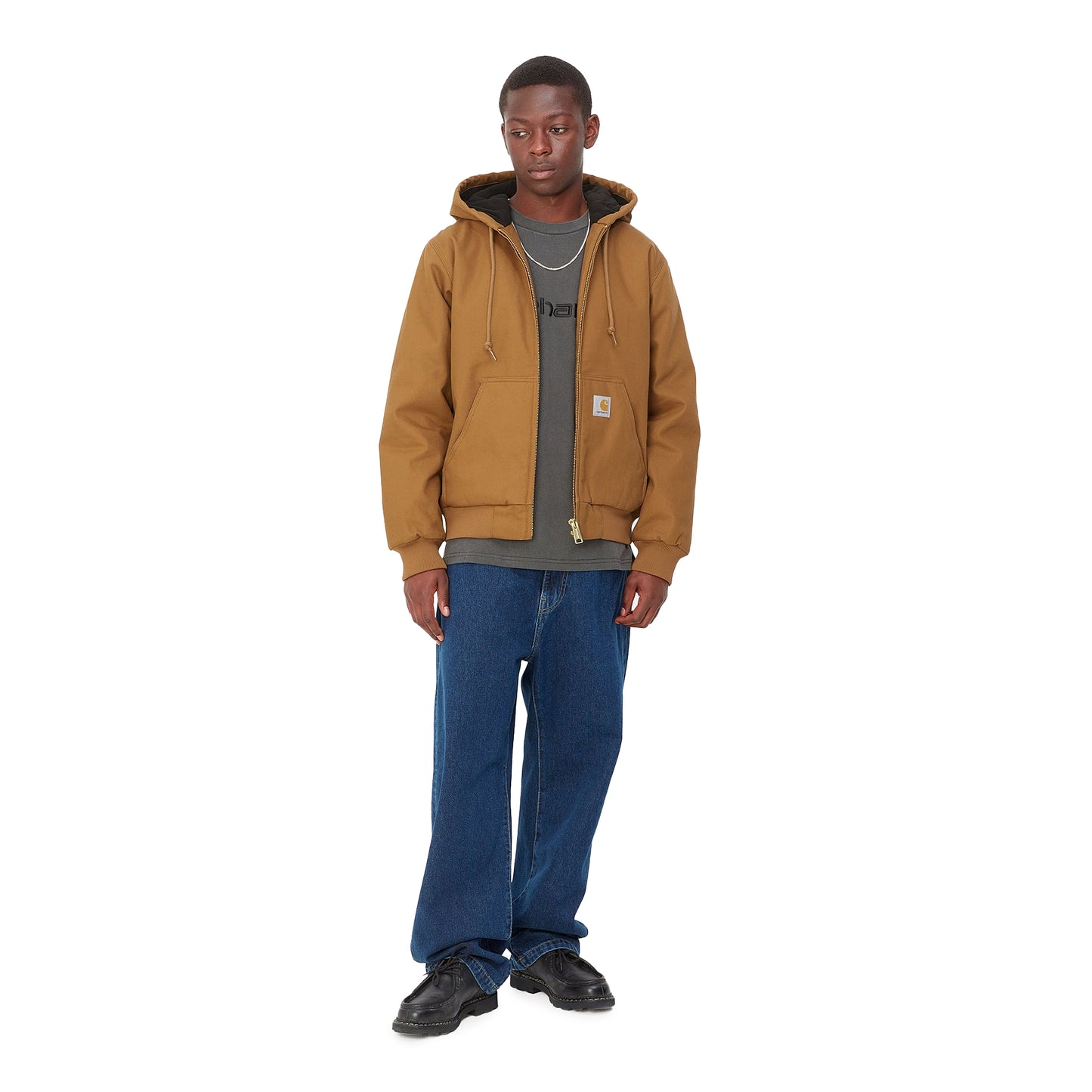 Carhartt WIP Active Jacket Hamilton Brown rigid