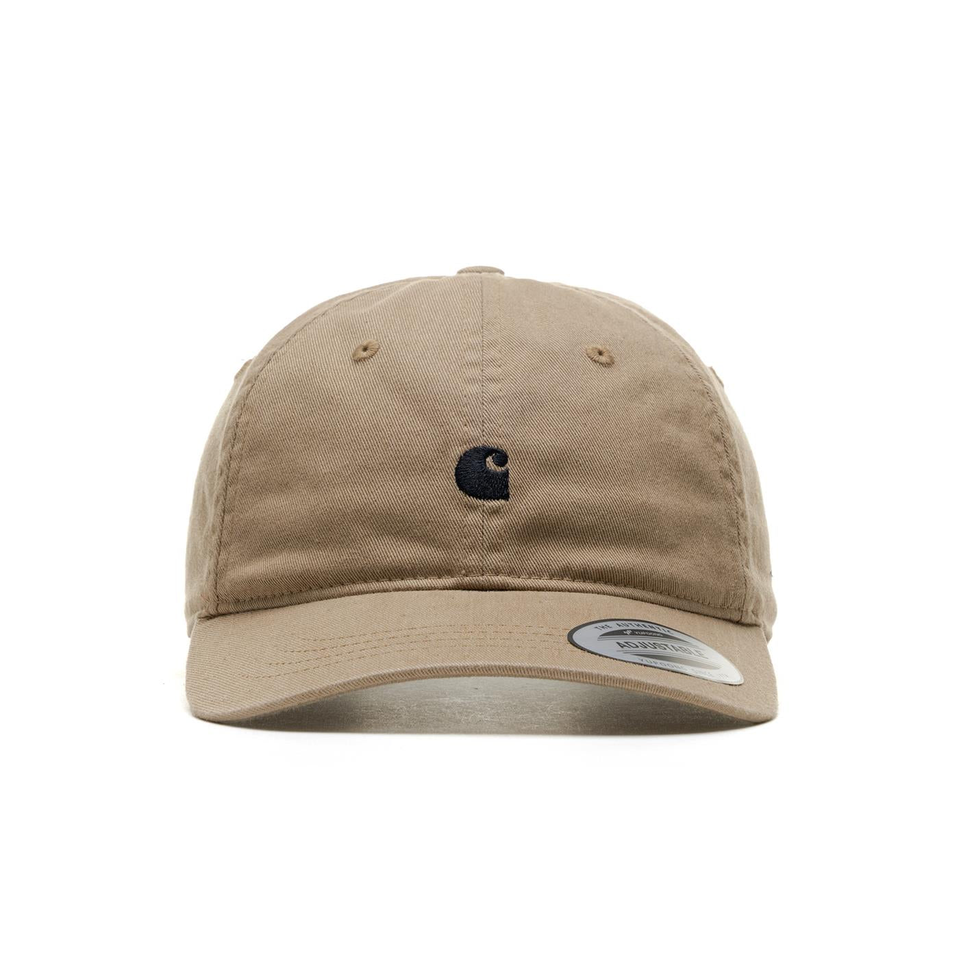 Carhartt Madison Logo Cap Leather/Black - I0237500DKXX