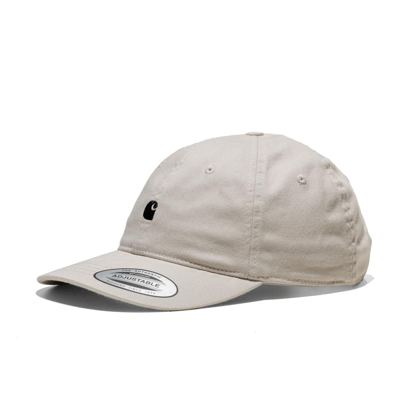 Carhartt WIP Madison Logo Cap Moonbeam/Black - I0237502DUXX