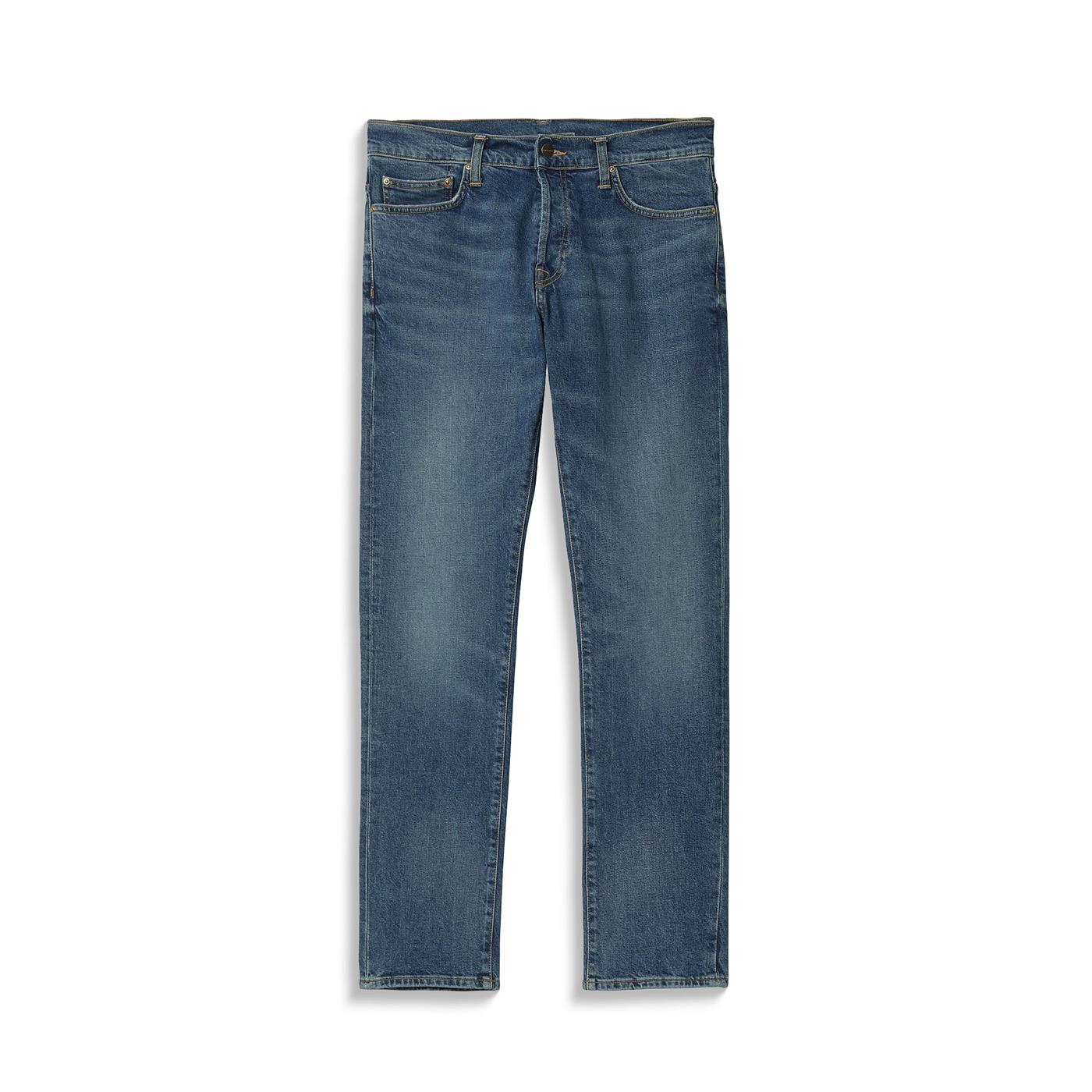 Carhartt Klondike Pant Blue Mid Used Wash - I02489801WH