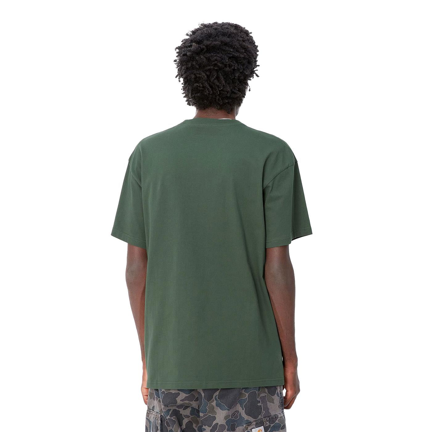 Carhartt WIP S/S Chase T-Shirt Sycamore Tree/Gold - I0263912CXXX