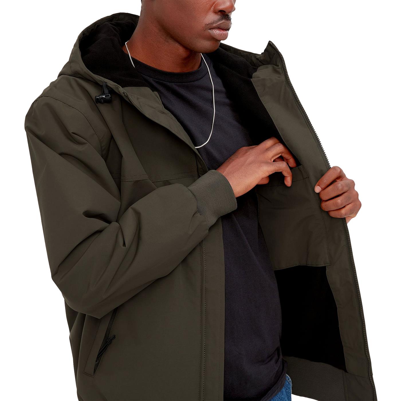 Carhartt WIP Hooded Sail Jacket Cypress/Black - I02843600PXX