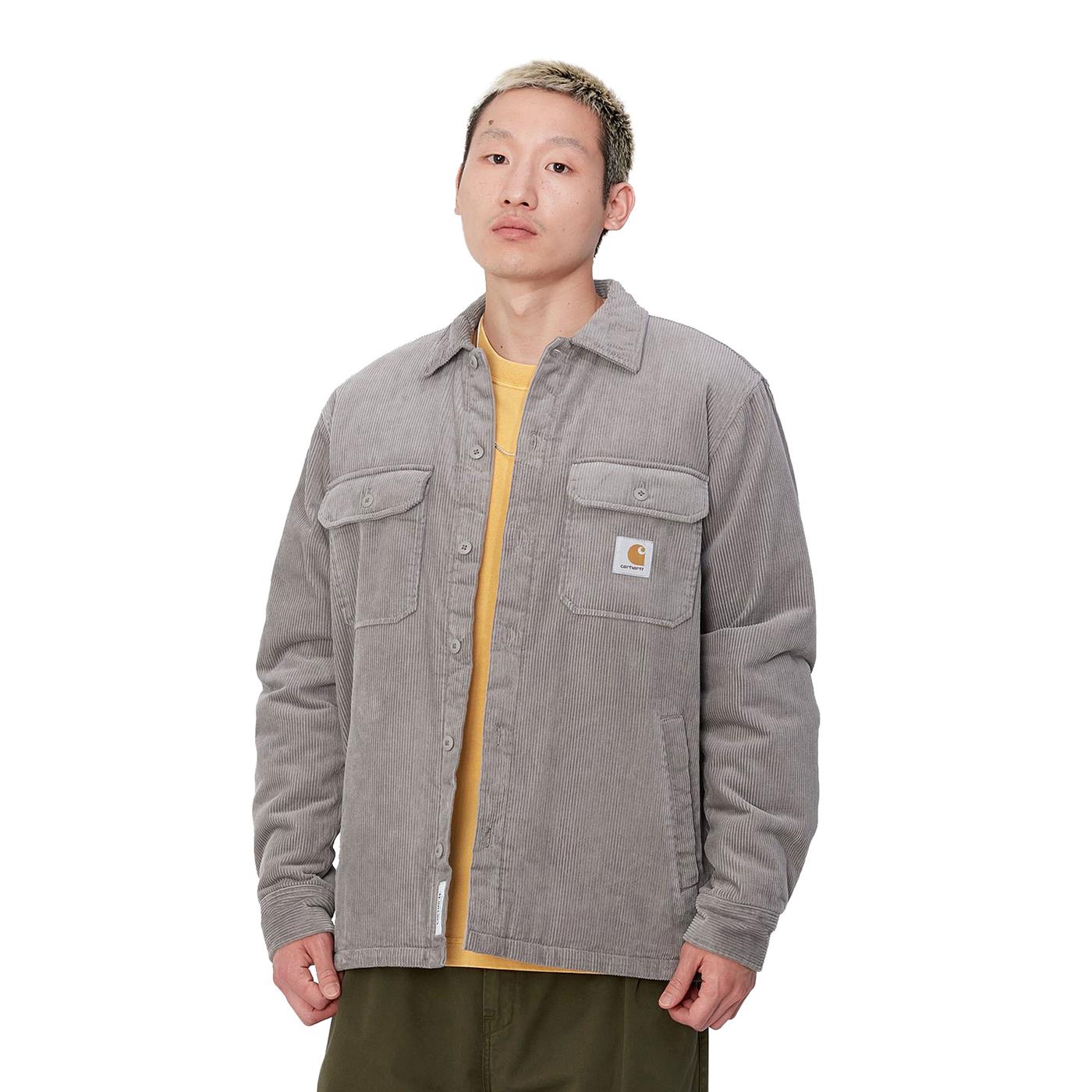 Carhartt WIP Whitsome Shirt Jacket Misty Grey - I02882729KXX
