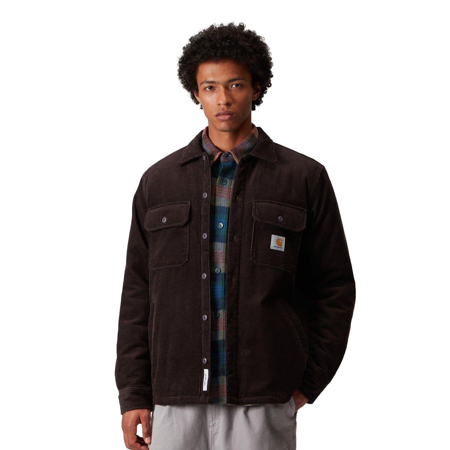 Carhartt WIP Whitsome Shirt Jacket Palisander - I02882733HXX