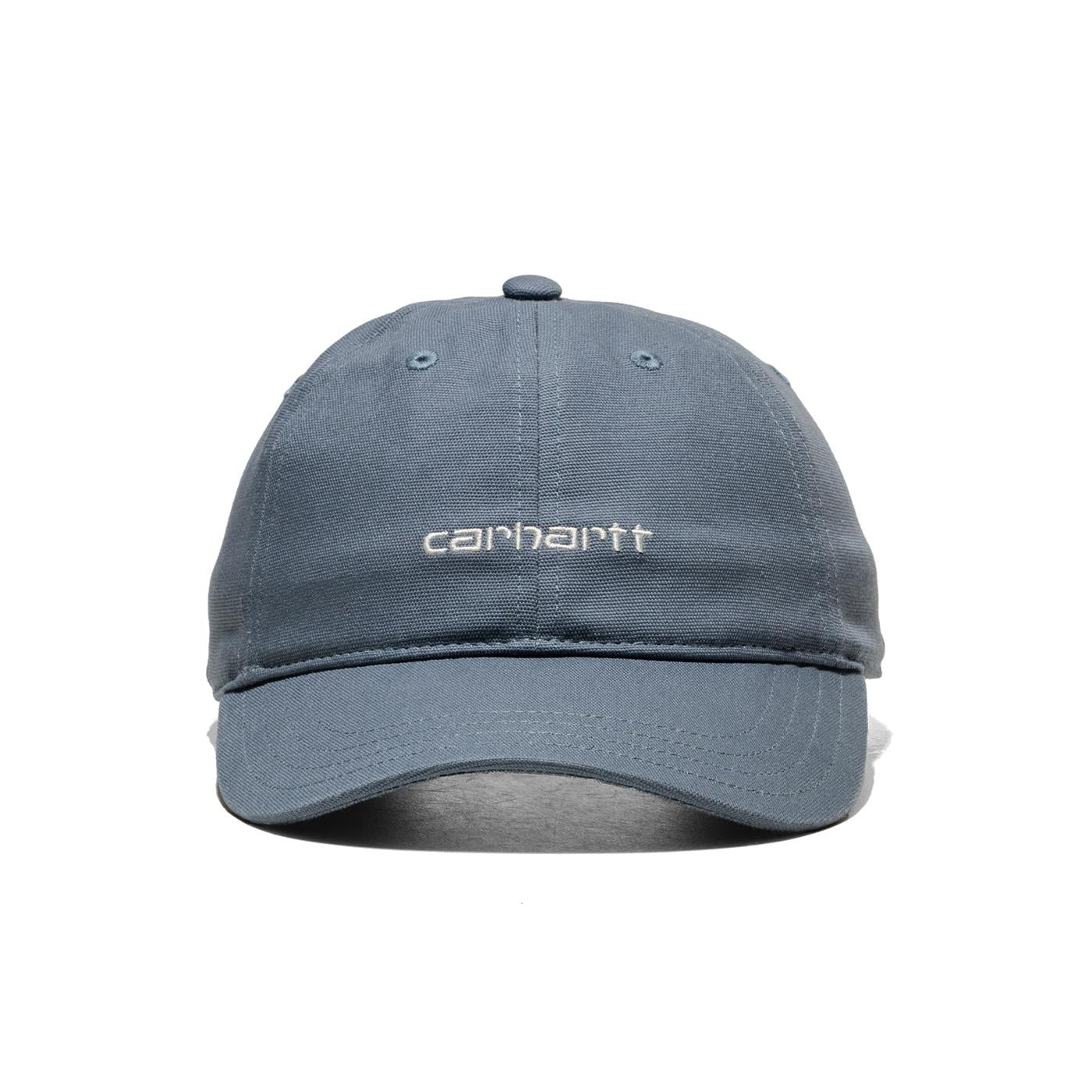 Carhartt WIP Canvas Script Cap Dove Grey/Wax - I0288762INXX