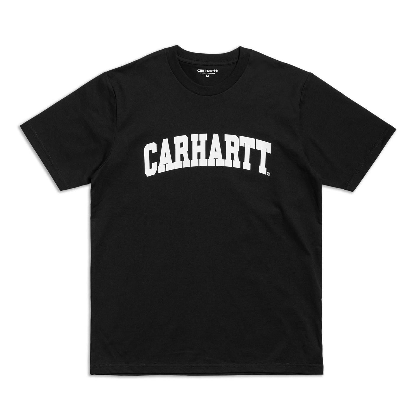 Carhartt S/S University T-Shirt Black/White - I0289900D2XX