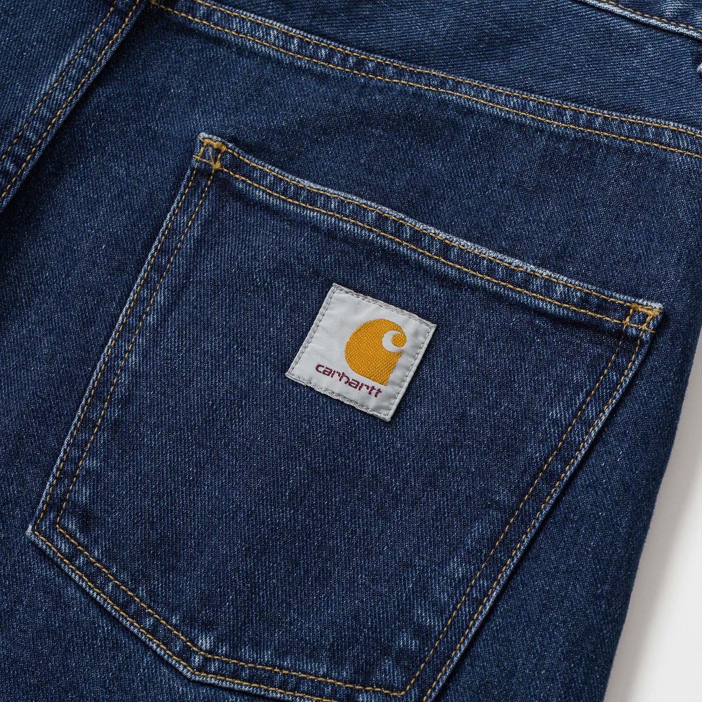 Carhartt Newel Pant Blue Stone Washed - I0292080106
