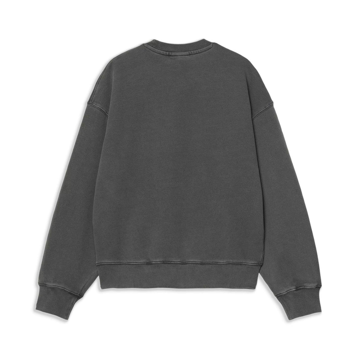 Carhartt WIP W Nelson Sweatshirt Black garment dyed - I02953789GD