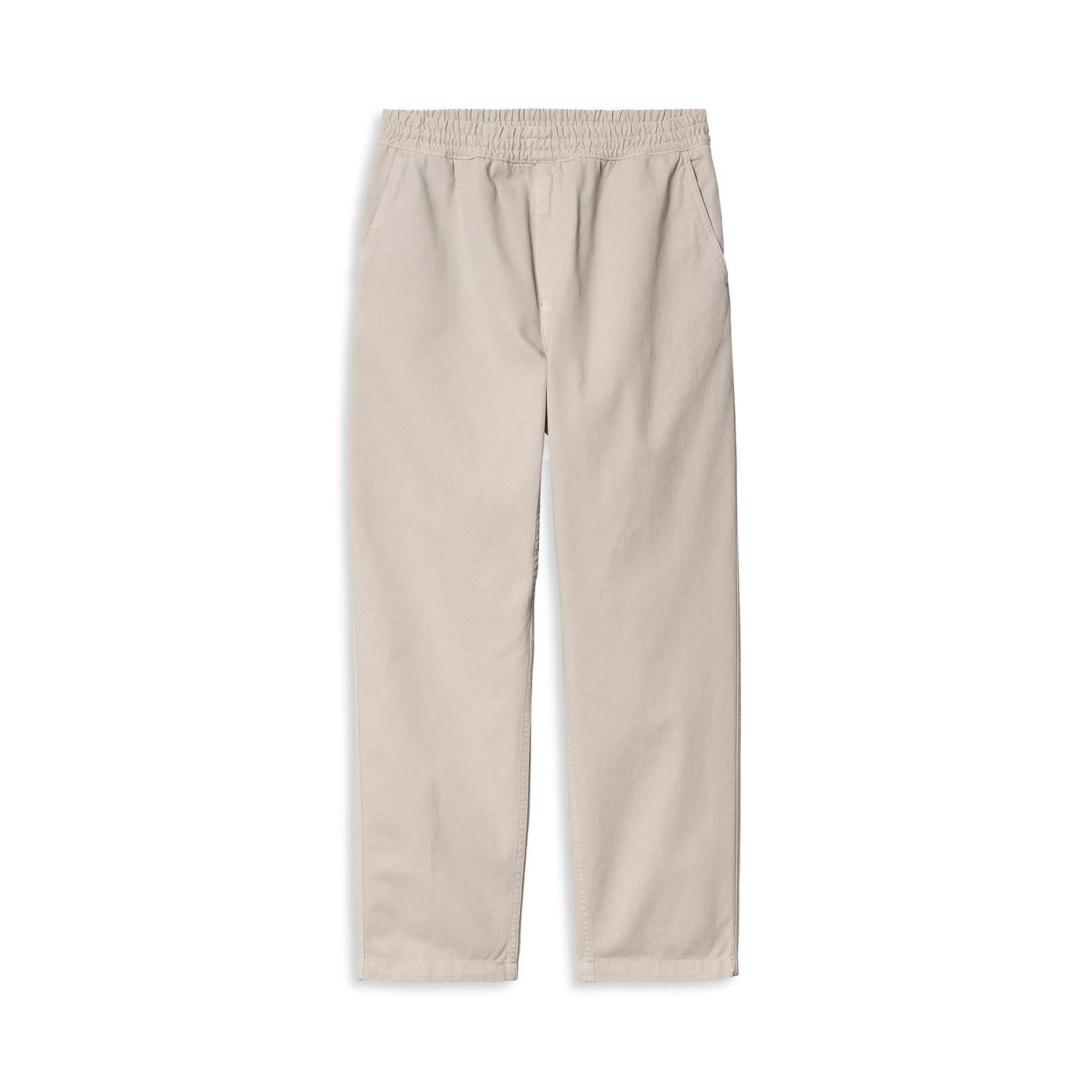 Carhartt WIP Flint Pant Fleur de Sel garment dyed - I0299192LPGD