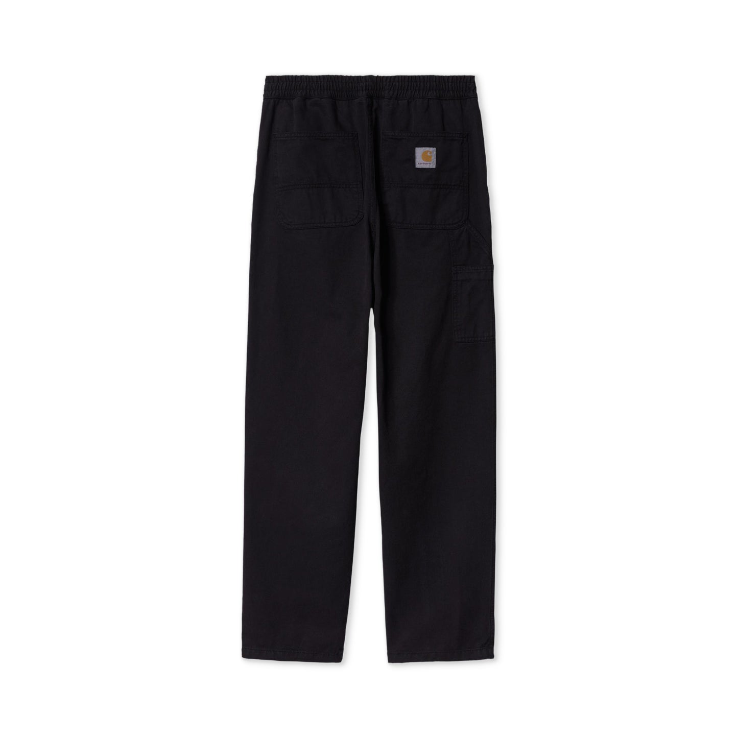 Carhartt WIP Flint Pant Black garment dyed - I02991989GD
