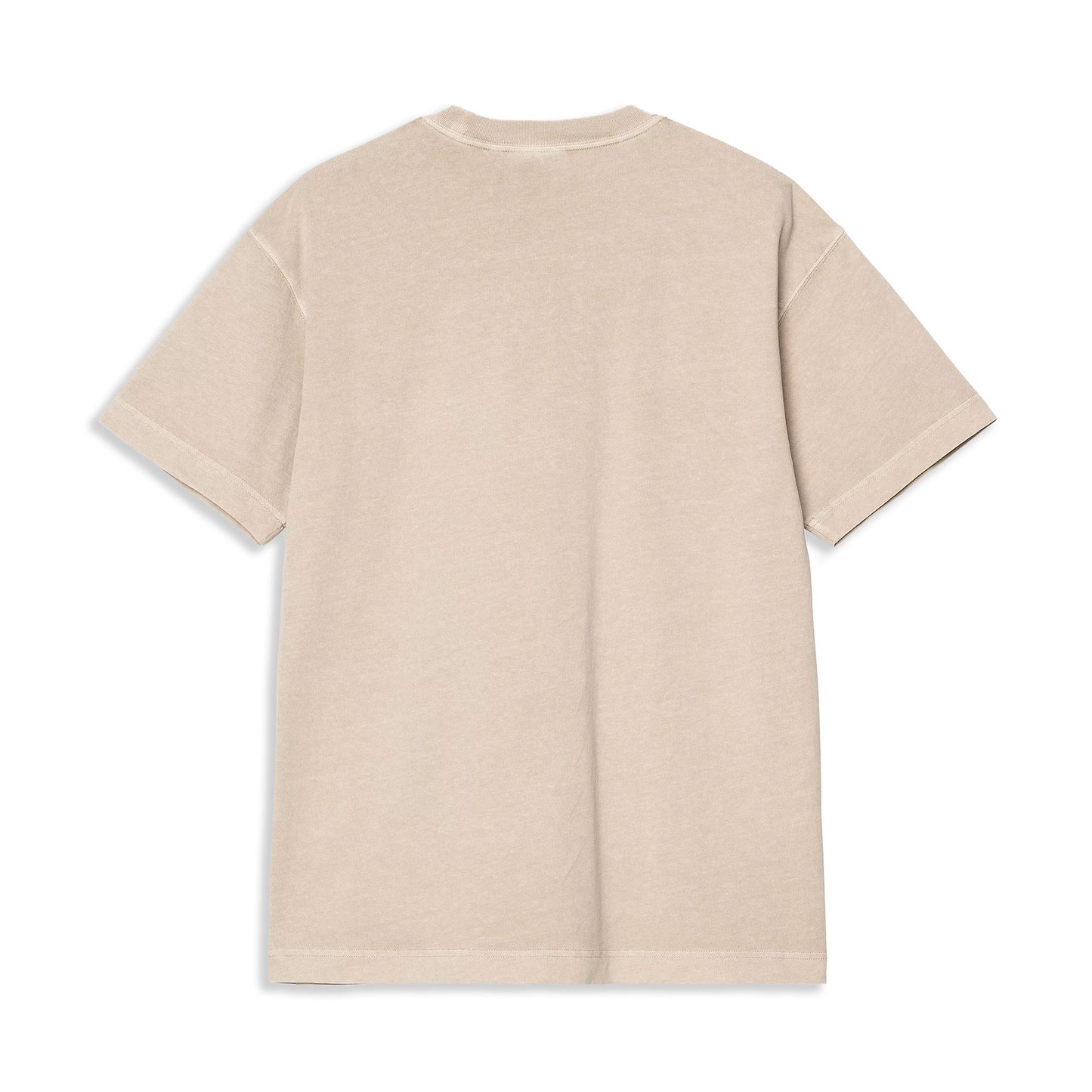 Carhartt WIP S/S Nelson T-Shirt Fleur De Sel garment dyed - I0299492LPGD