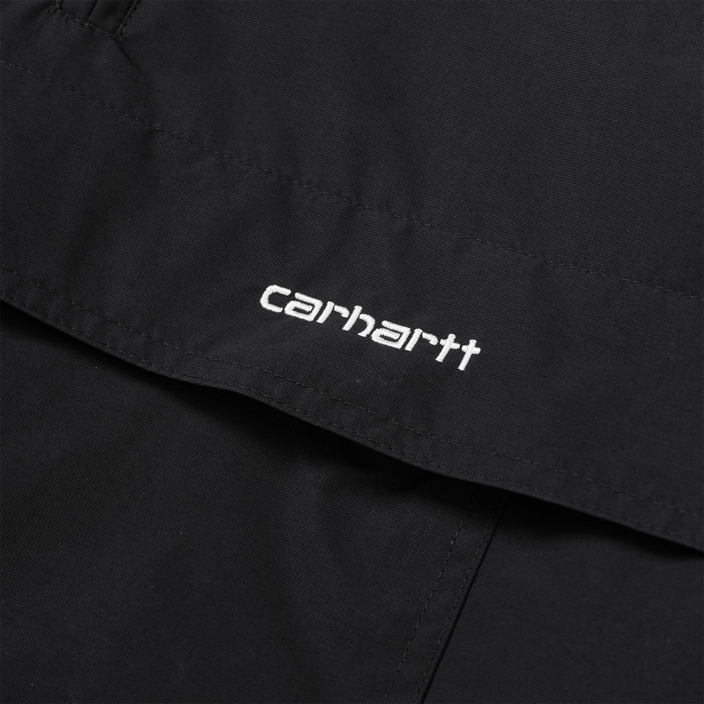Carhartt Windbreaker Pullover Black/White - I0300080D2XX