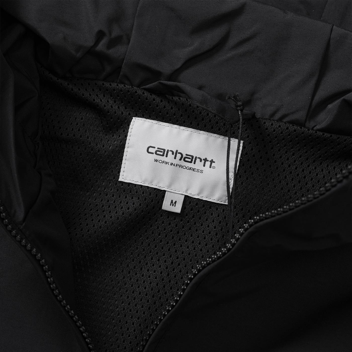 Carhartt Windbreaker Pullover Black/White - I0300080D2XX