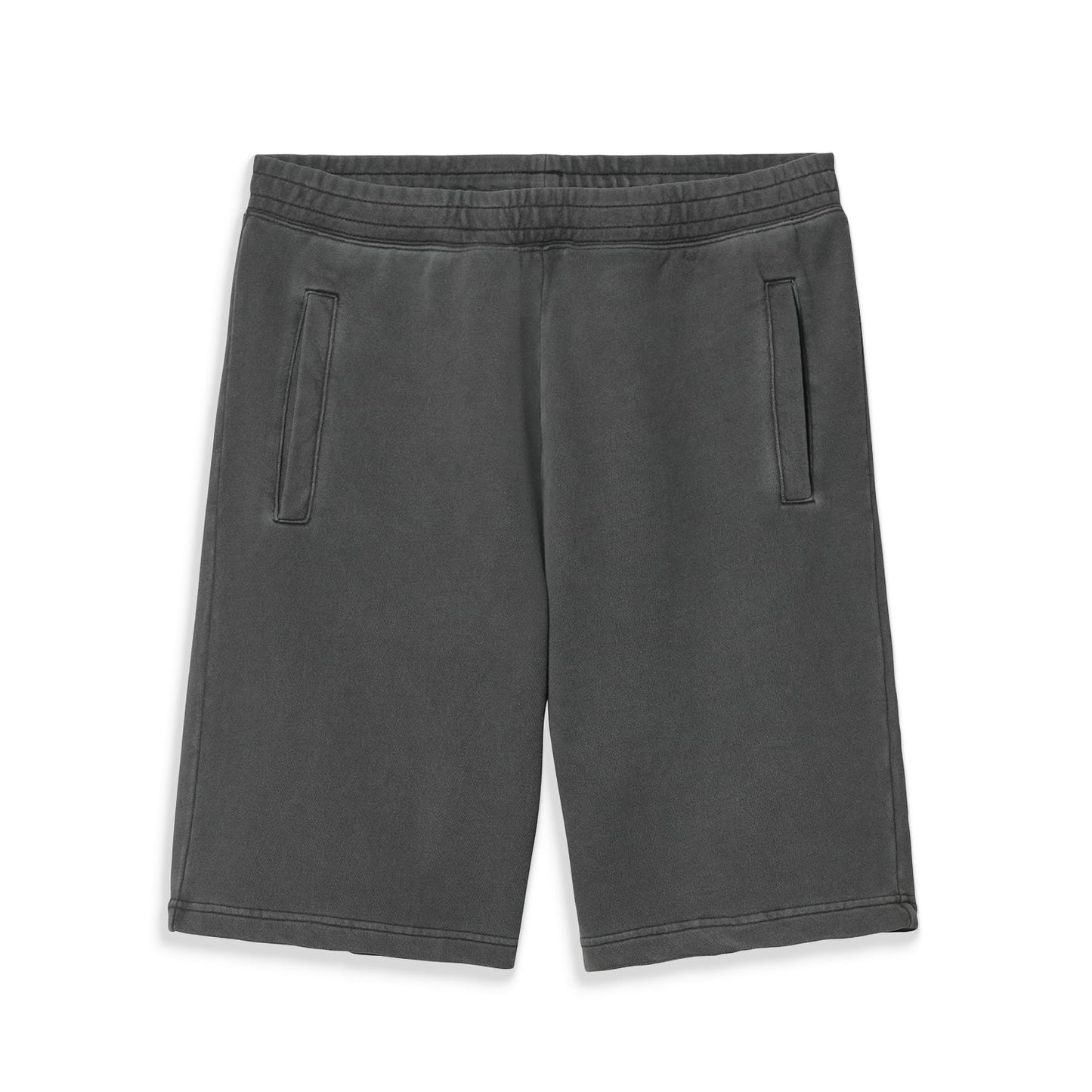 Carhartt WIP Nelson Sweat Short Black garment dyed - I03013089GD