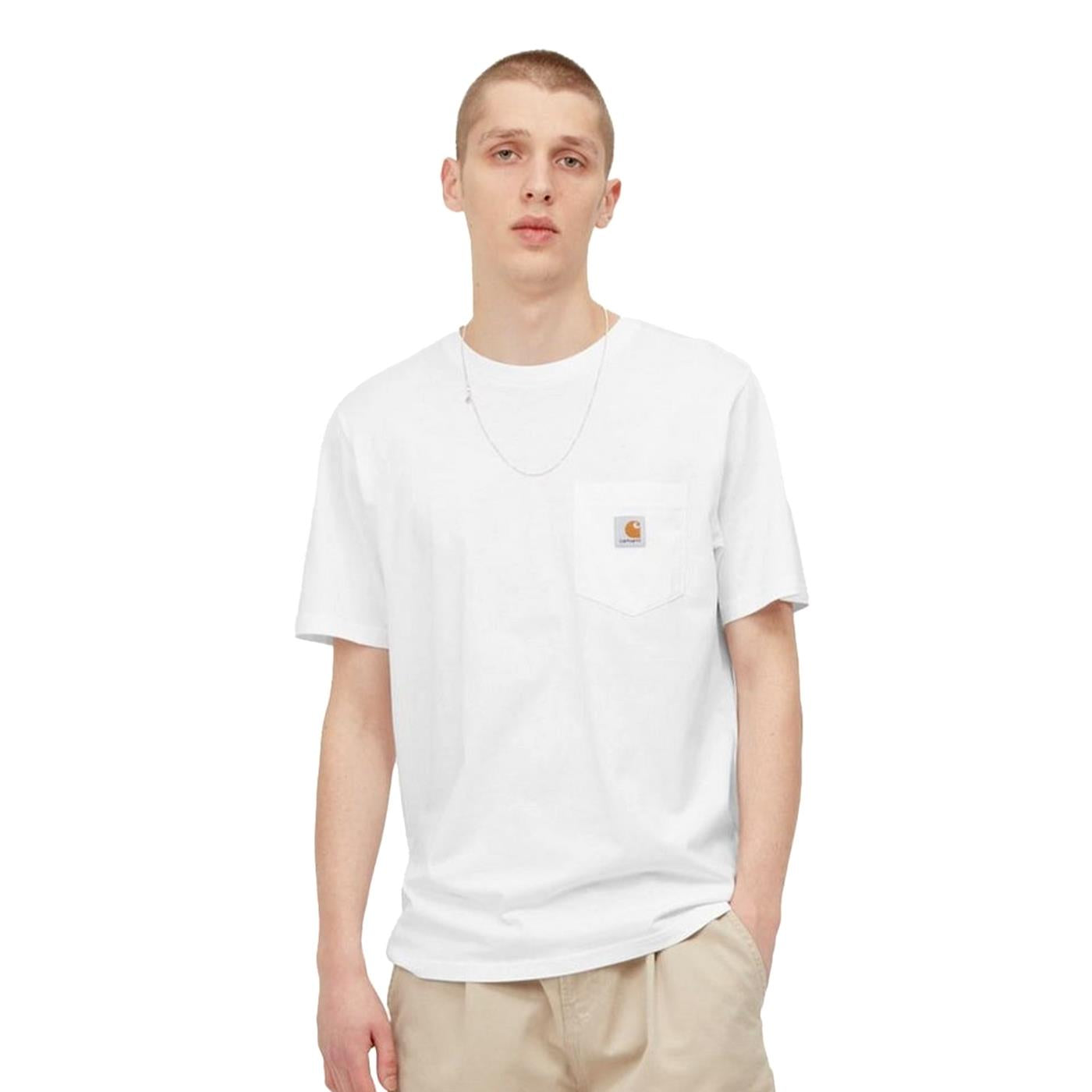 Carhartt S/S Pocket T-Shirt White - I03043402XX