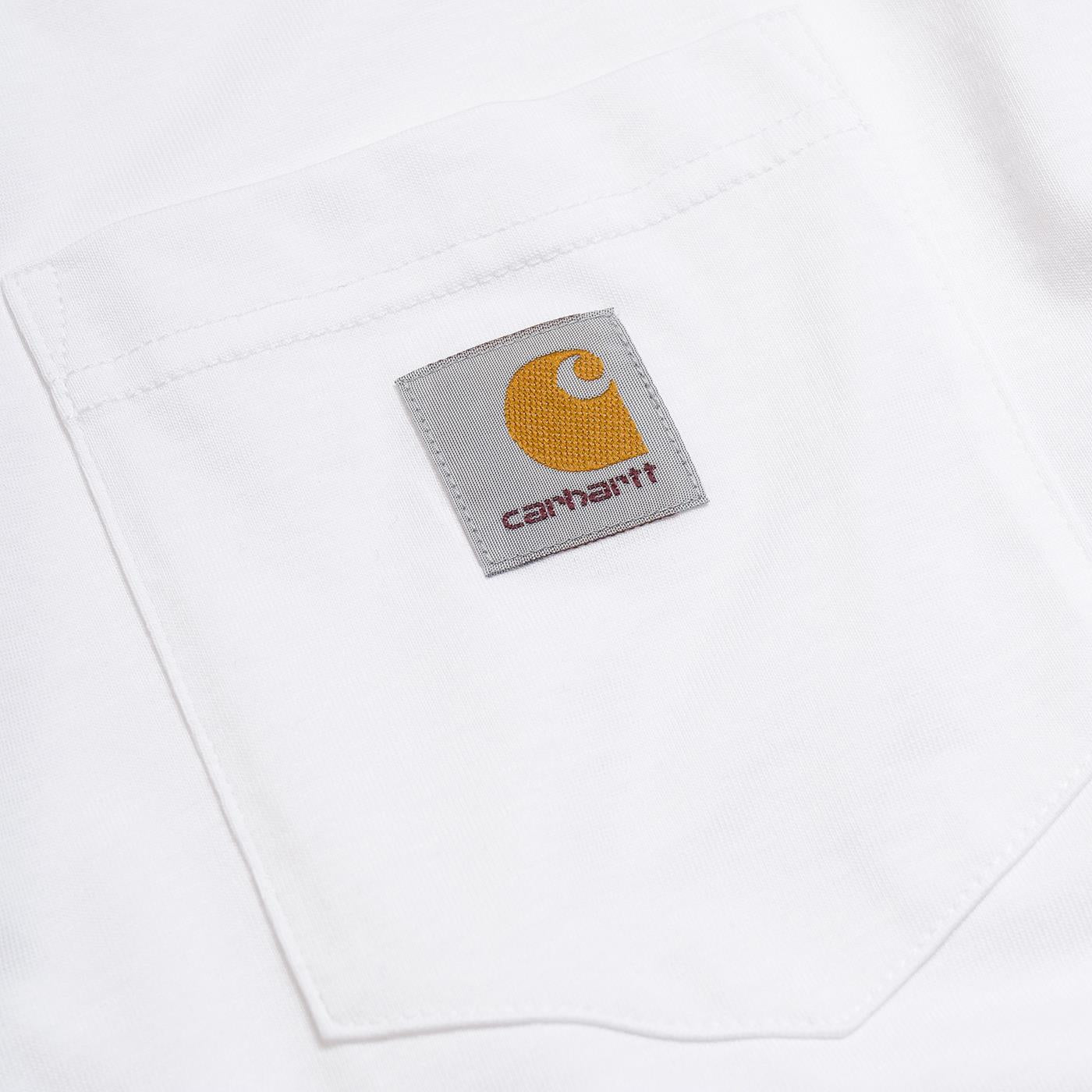 Carhartt S/S Pocket T-Shirt White - I03043402XX