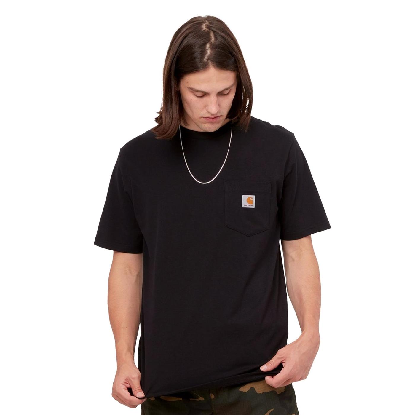 Carhartt S/S Pocket T-Shirt Black - I03043489XX