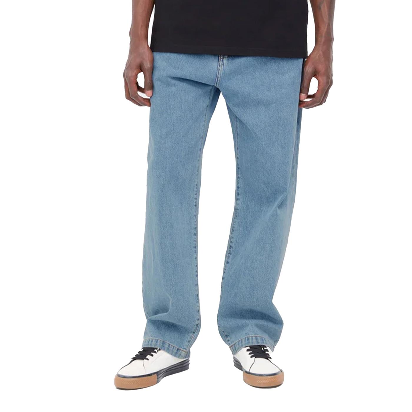 Carhartt WIP Landon Pant Blue heavy stone wash - I0304680160
