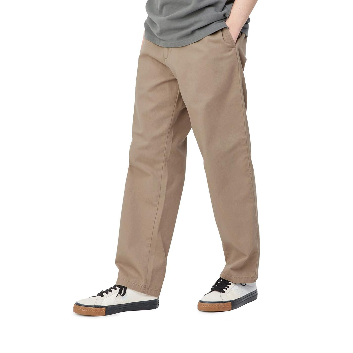 Carhartt WIP Calder Pant Leather Rinsed - I0304738Y02