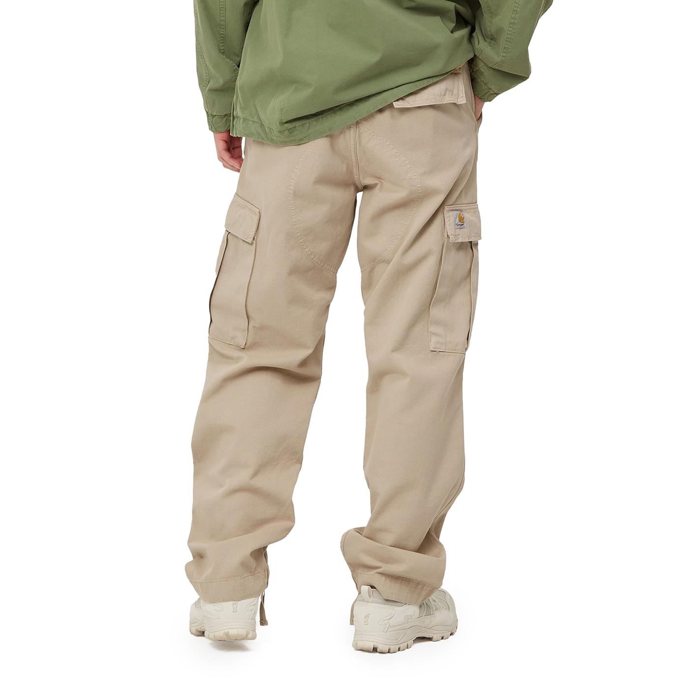 Carhartt WIP Regular Cargo Pant Wall garment dyed - I030475G1GD