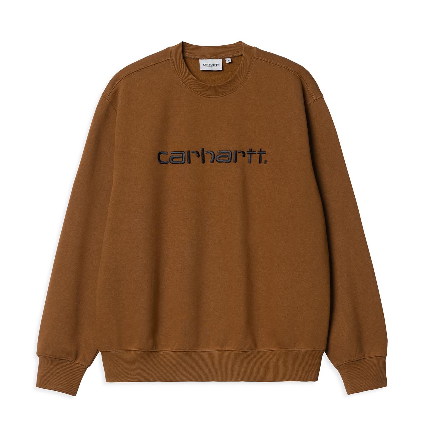 Carhartt WIP Carhartt Sweat Deep Hamilton Brown/Black - I0305461QBXX
