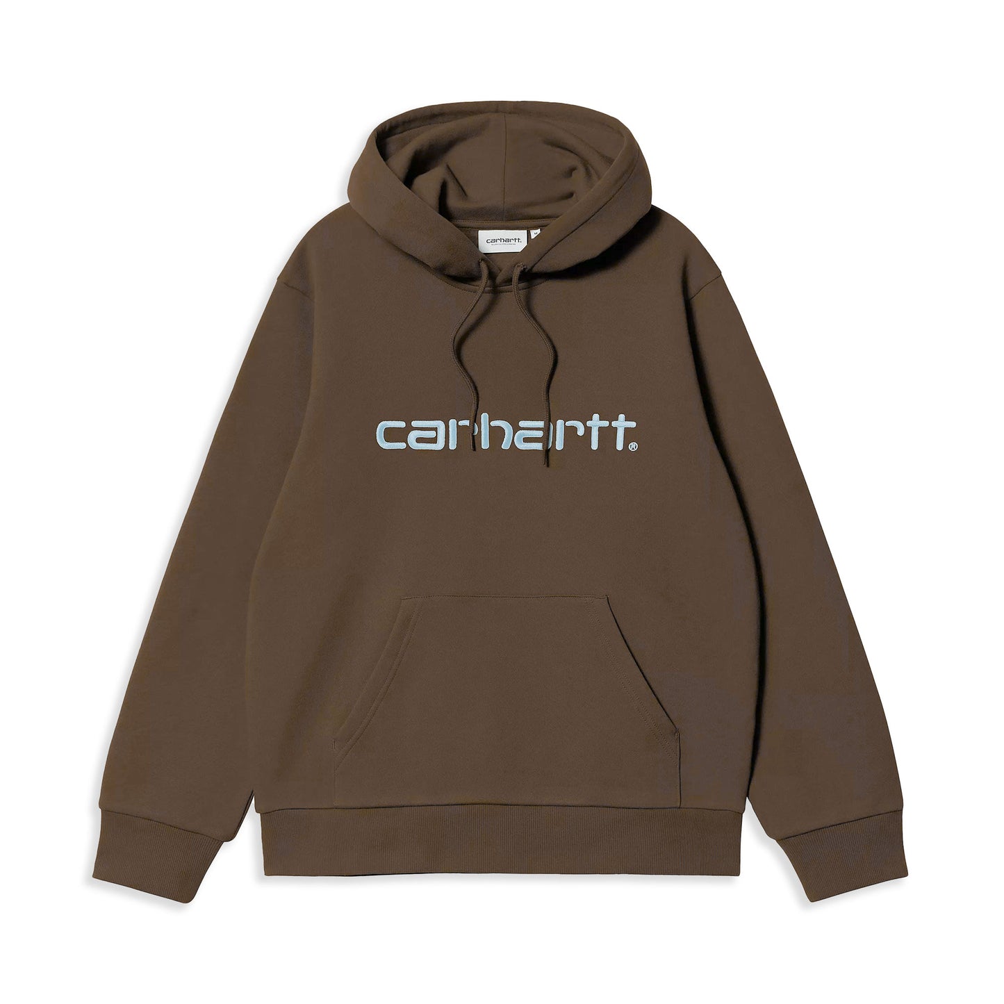 Carhartt WIP Hooded Carhartt Sweat Liberica/Air Sky - I0305472QGXX