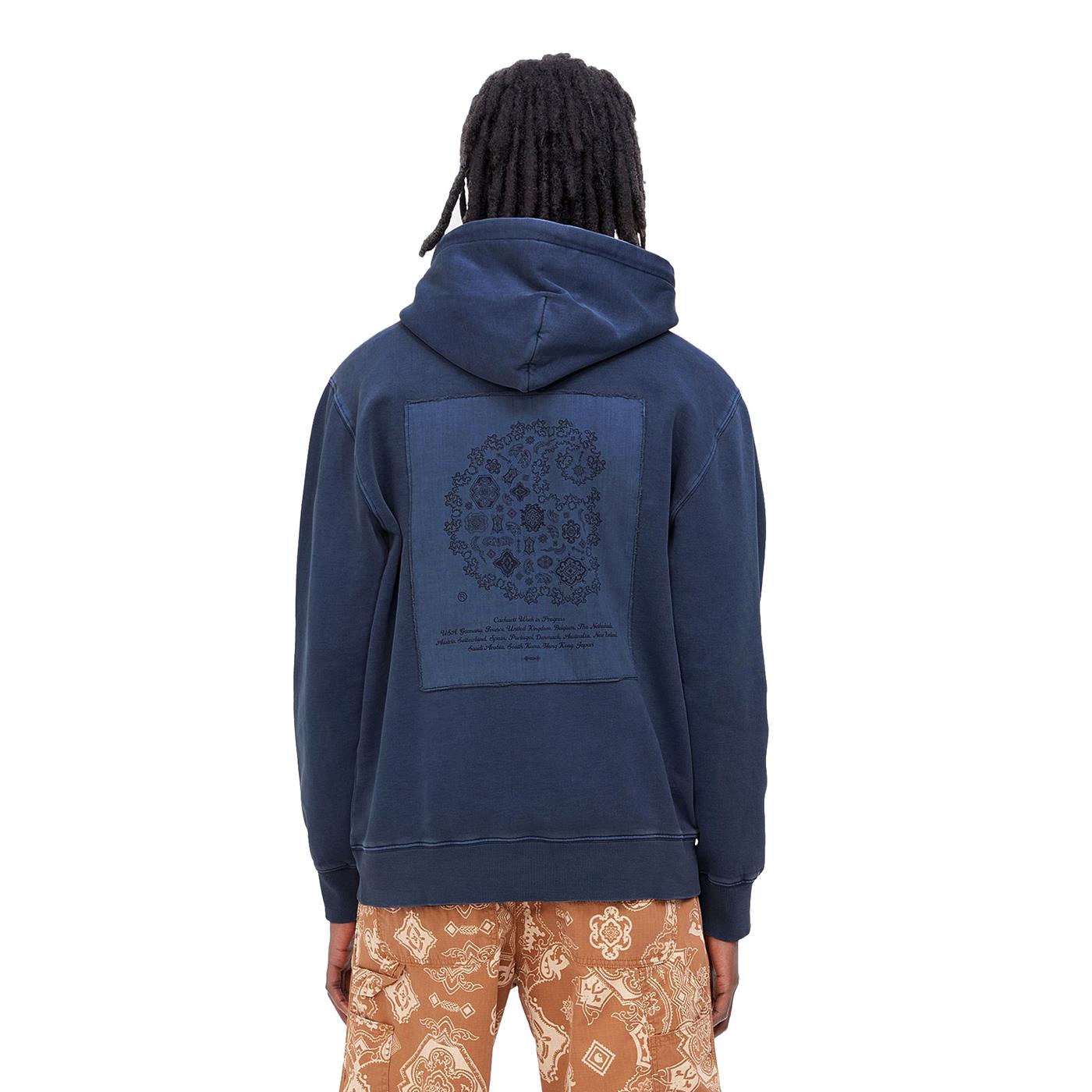 Carhartt Hooded Verse Patch Sweat Enzian - I0306390WJGD