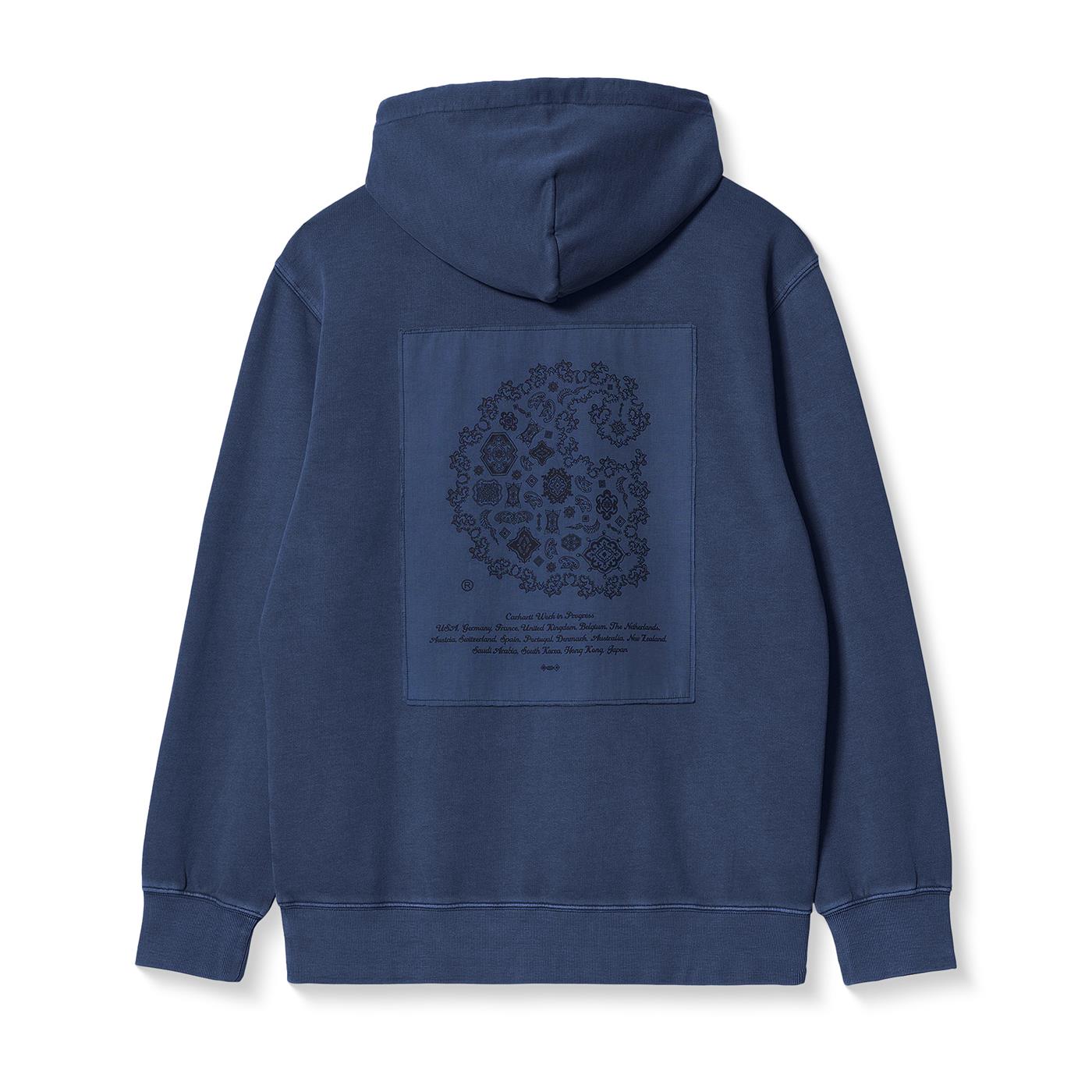 Carhartt Hooded Verse Patch Sweat Enzian - I0306390WJGD