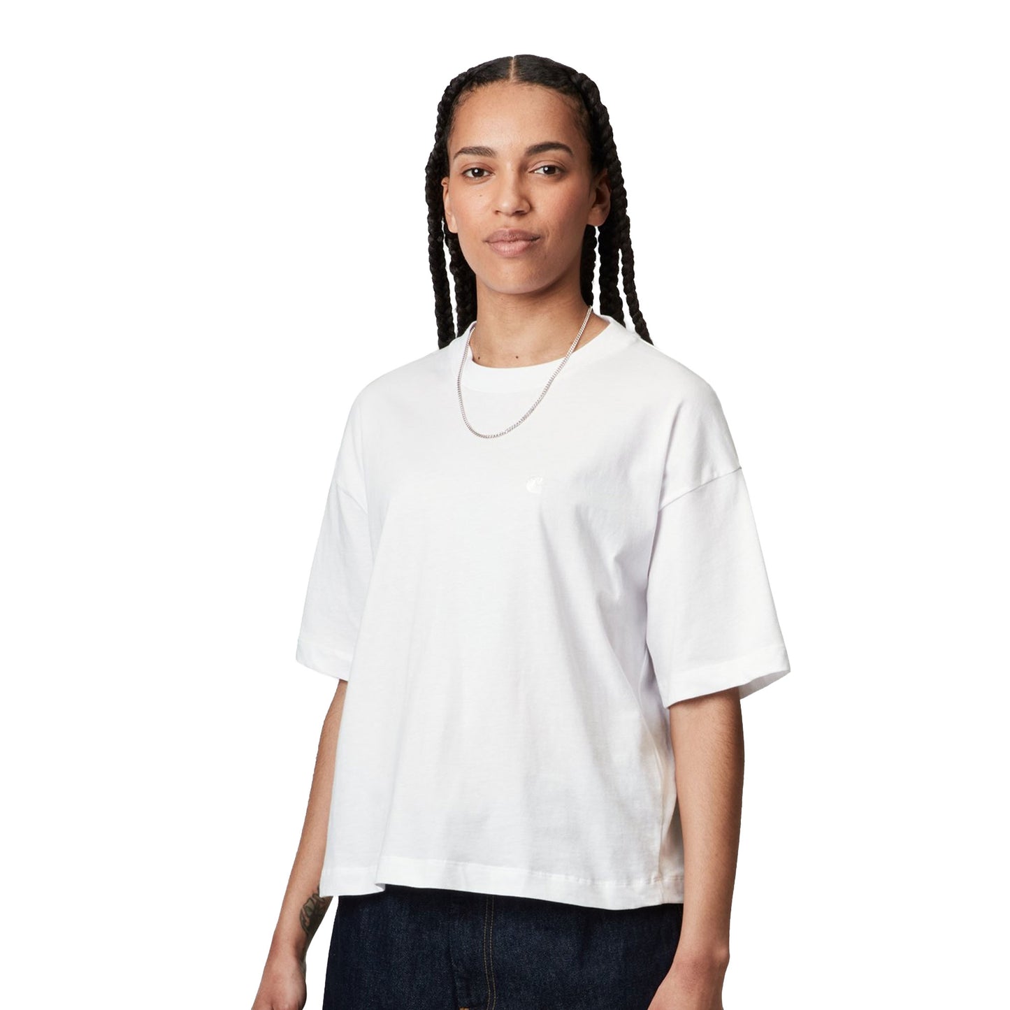 Carhartt WIP W S/S Chester T-Shirt White - I03065602XX