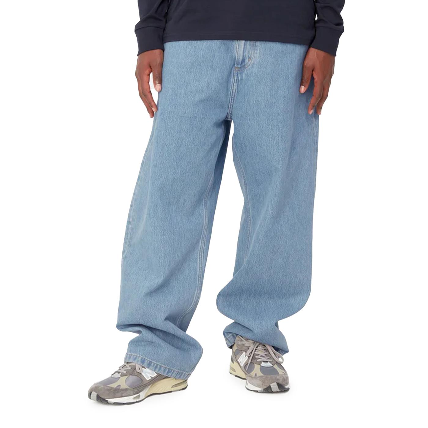 Carhartt WIP Brandon Pant Blue stone bleached - I0312460112